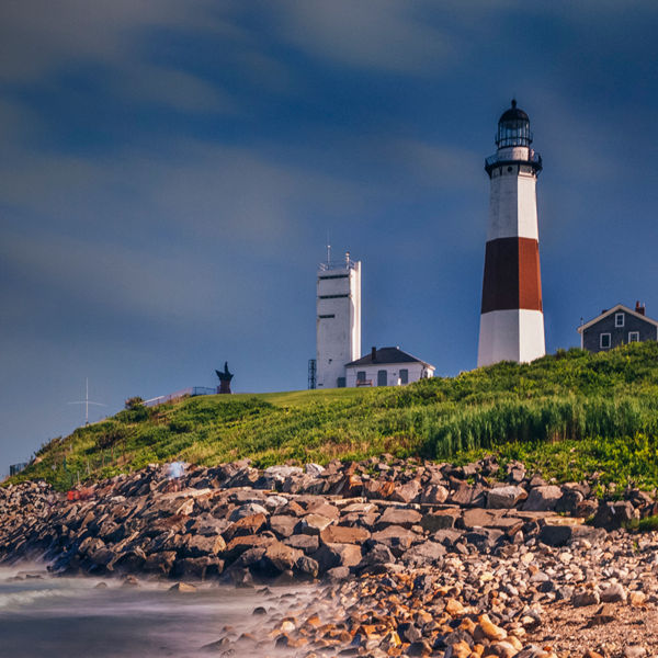 Montauk Point Lighthouse in Long Island, NY