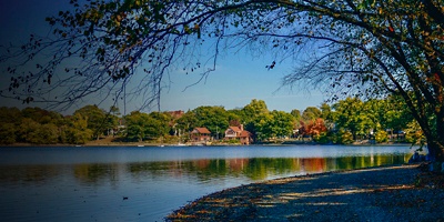 Fall Season in Jamaican Pond