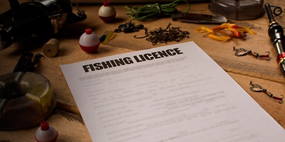 fishing license document