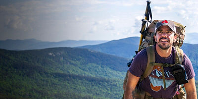 Perry Cohen hikes with The Venture Out Project