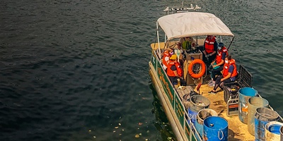 Allegheny CleanWays cleanup ship