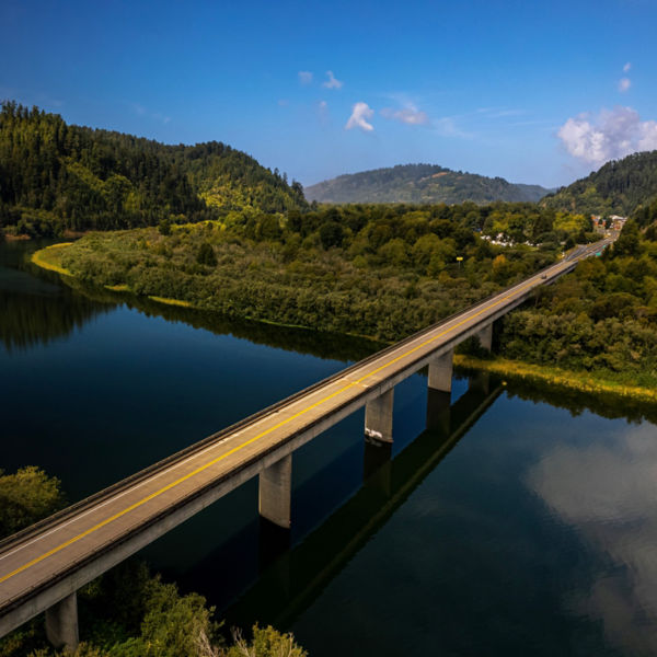 Highway 101 Bridge over the mighty Klamath River