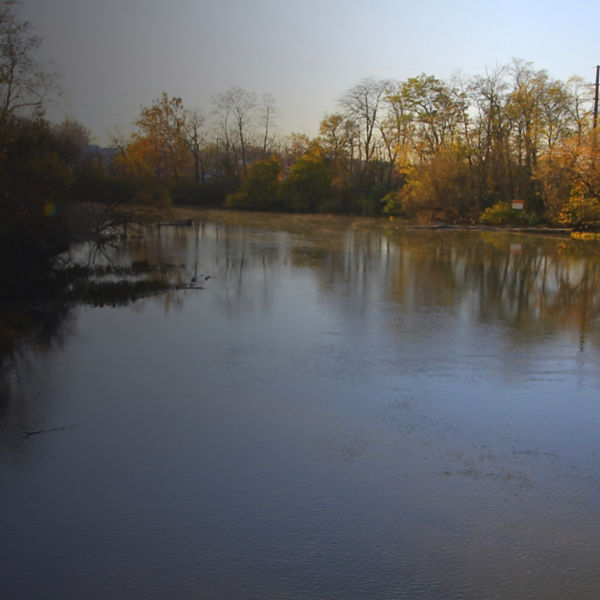 Alum Creek in Autumn, Westerville, Ohio