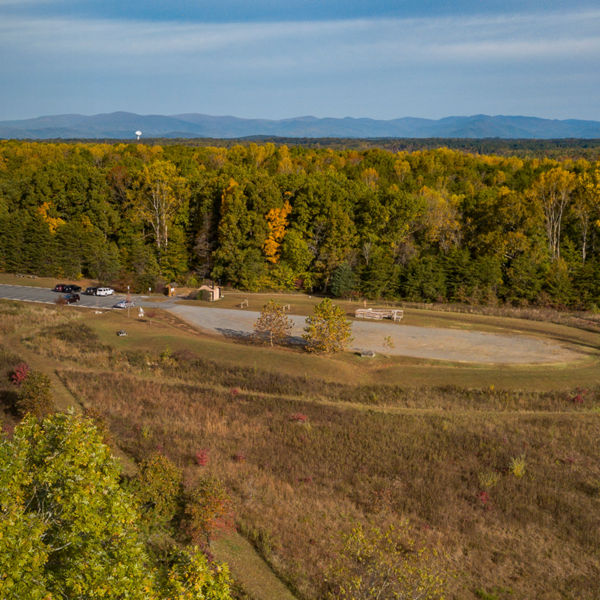 A view of the trails in Virginia’s Preddy Creek Park