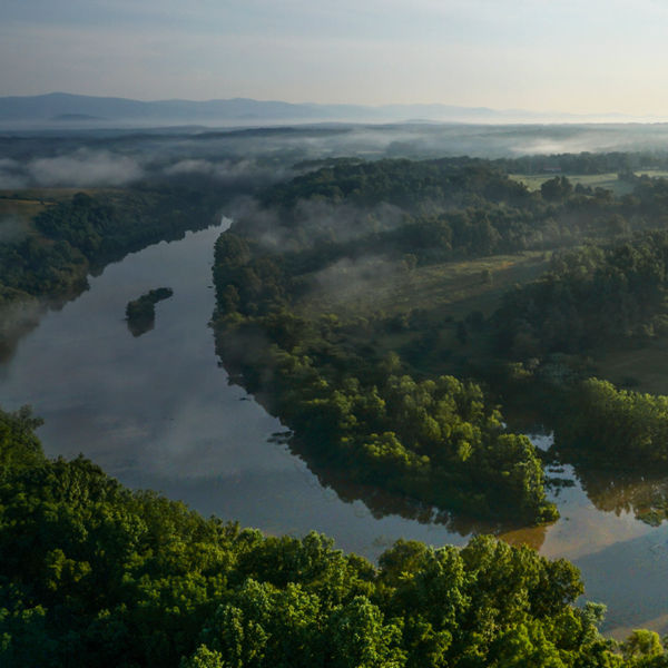 Rivanna River in Albemarle County, Virginia