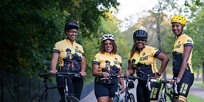 Members of BGDB Pittsburgh including Shero Robin Woods, in their new custom kits.