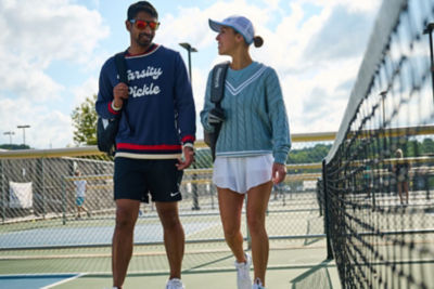 people walking on court