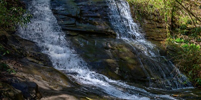 The Upper Fall Branch Falls On The Benton Mackaye Trail