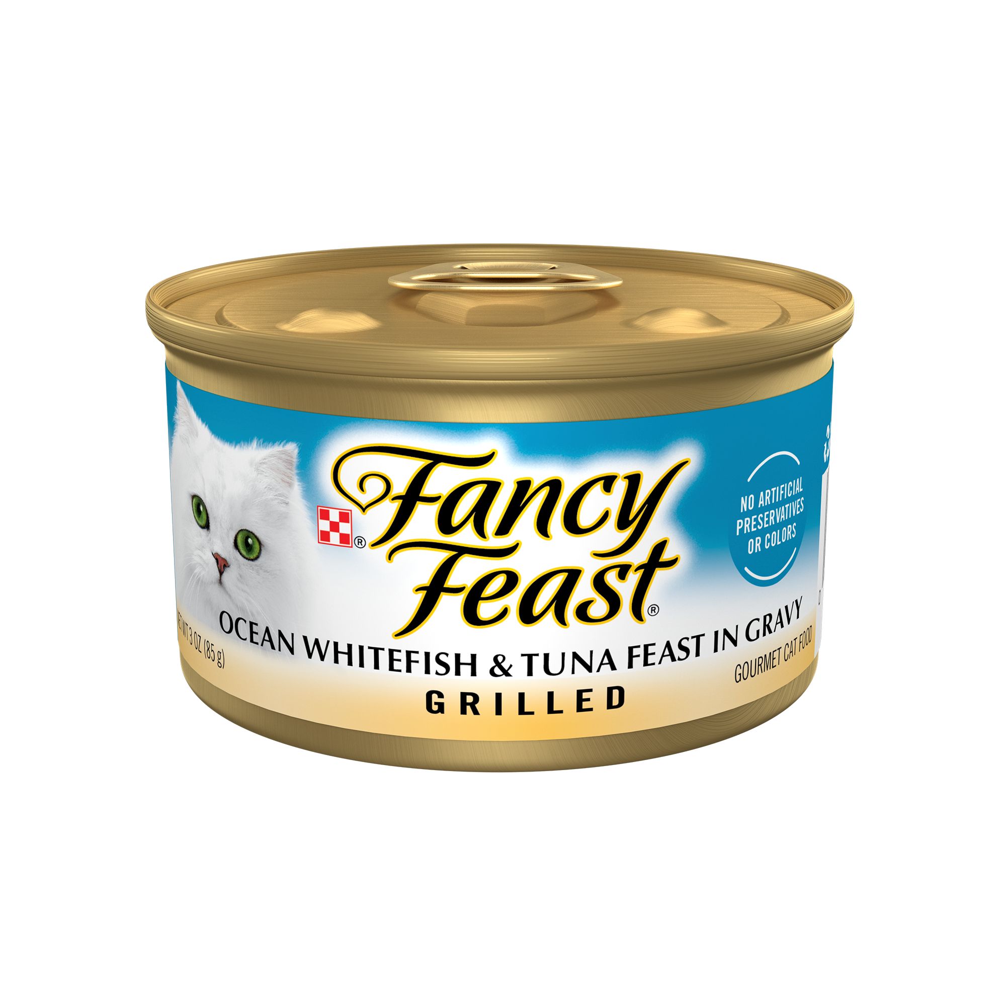 Fancy Feast All Life Stages Cat Wet Food - Grilled, 3 oz, Flavor: Fish, Tuna | PetSmart