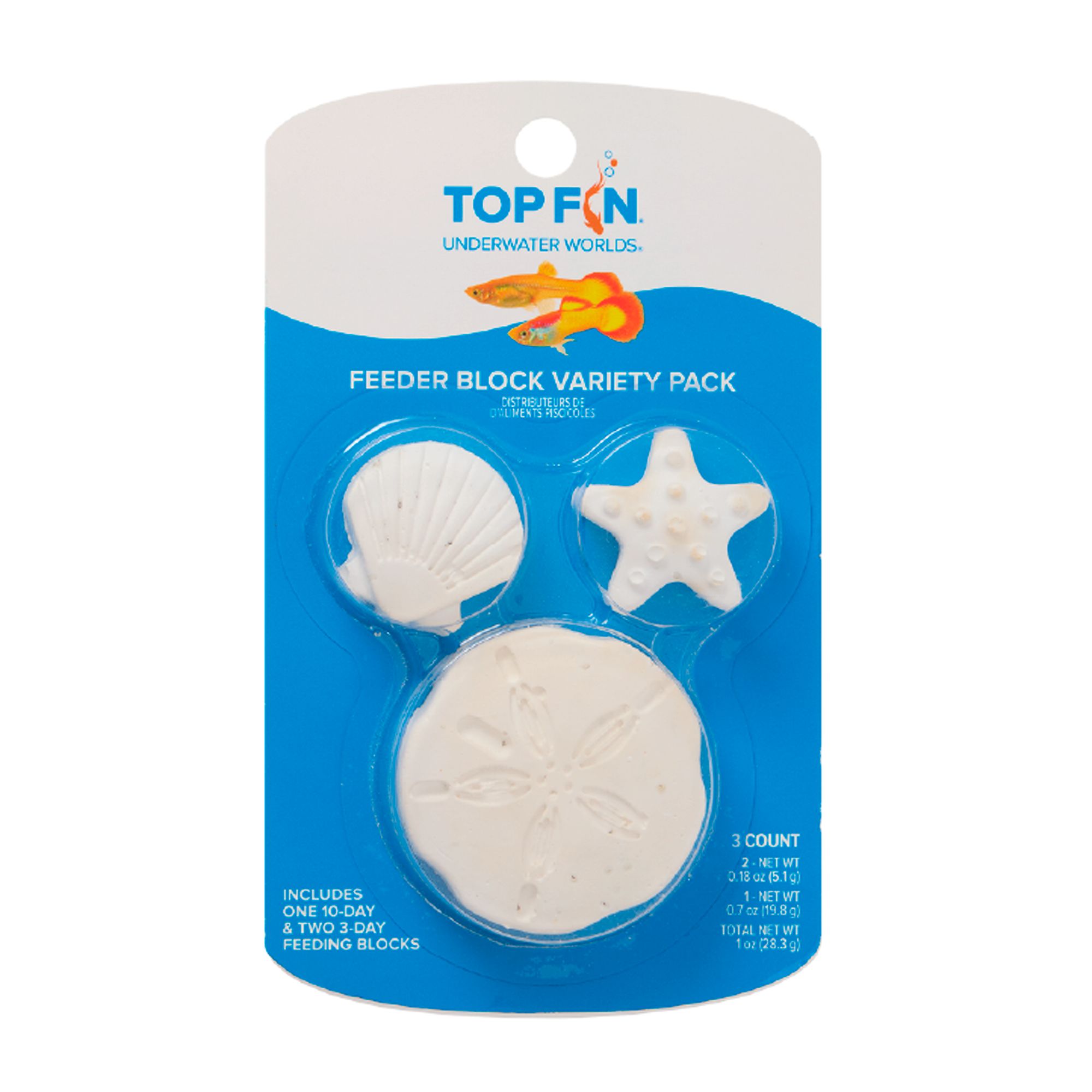 Top Fin Fish Food Value Pack Vacation Feeder - 1 oz | PetSmart