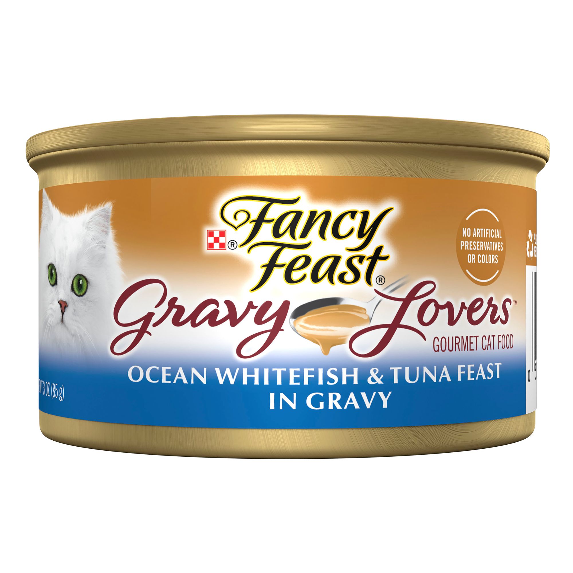 Fancy Feast Gravy Lovers All Life Stages Cat Wet Food - 3 oz, Flavor: Fish, Tuna | PetSmart