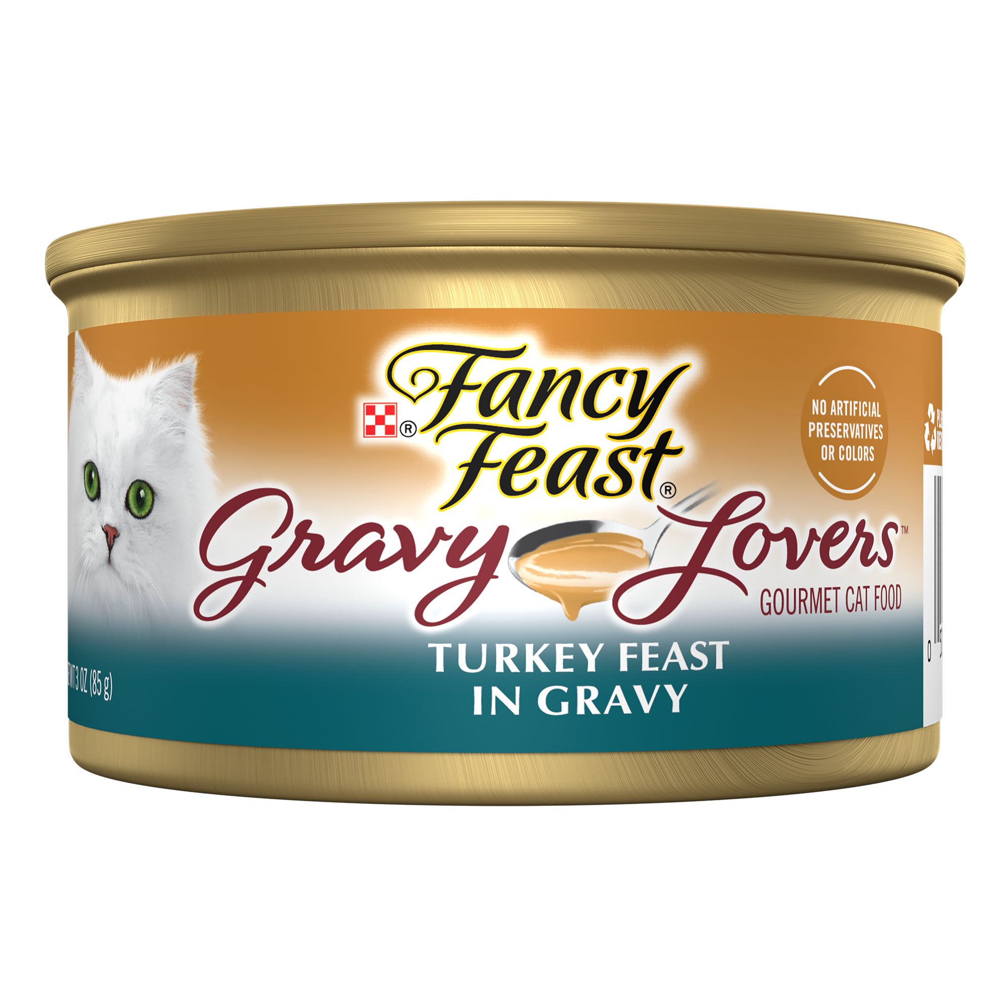 Fancy Feast Gravy Lovers All Life Stages Cat Wet Food - 3 oz, Adult, Flavor: Turkey | PetSmart