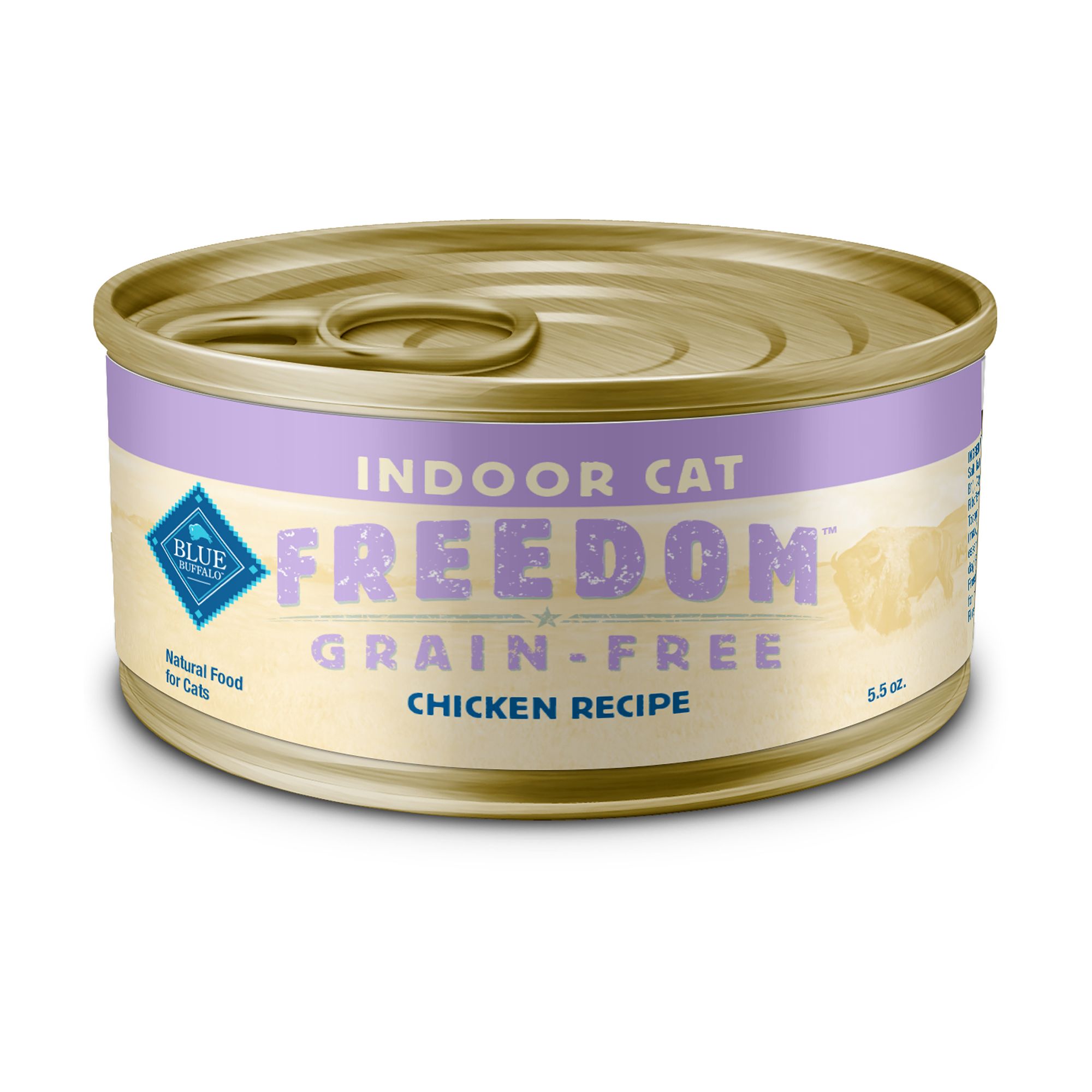 Blue Buffalo Freedom Adult Wet Cat Food - Grain Free, 5.5 Oz., Chicken Flavor | PetSmart