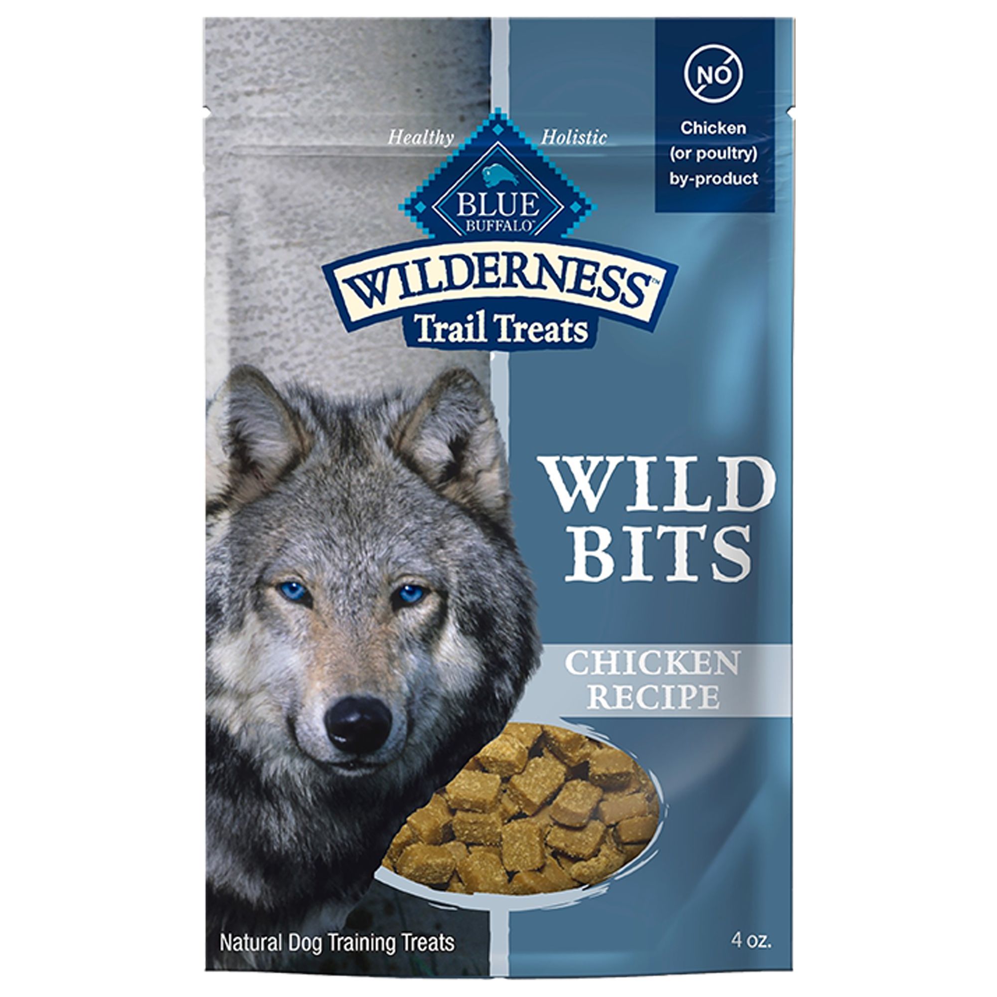 Blue Buffalo Wilderness; Wild Bits Grain Free Adult Dog Treats - Chicken 4 oz | PetSmart