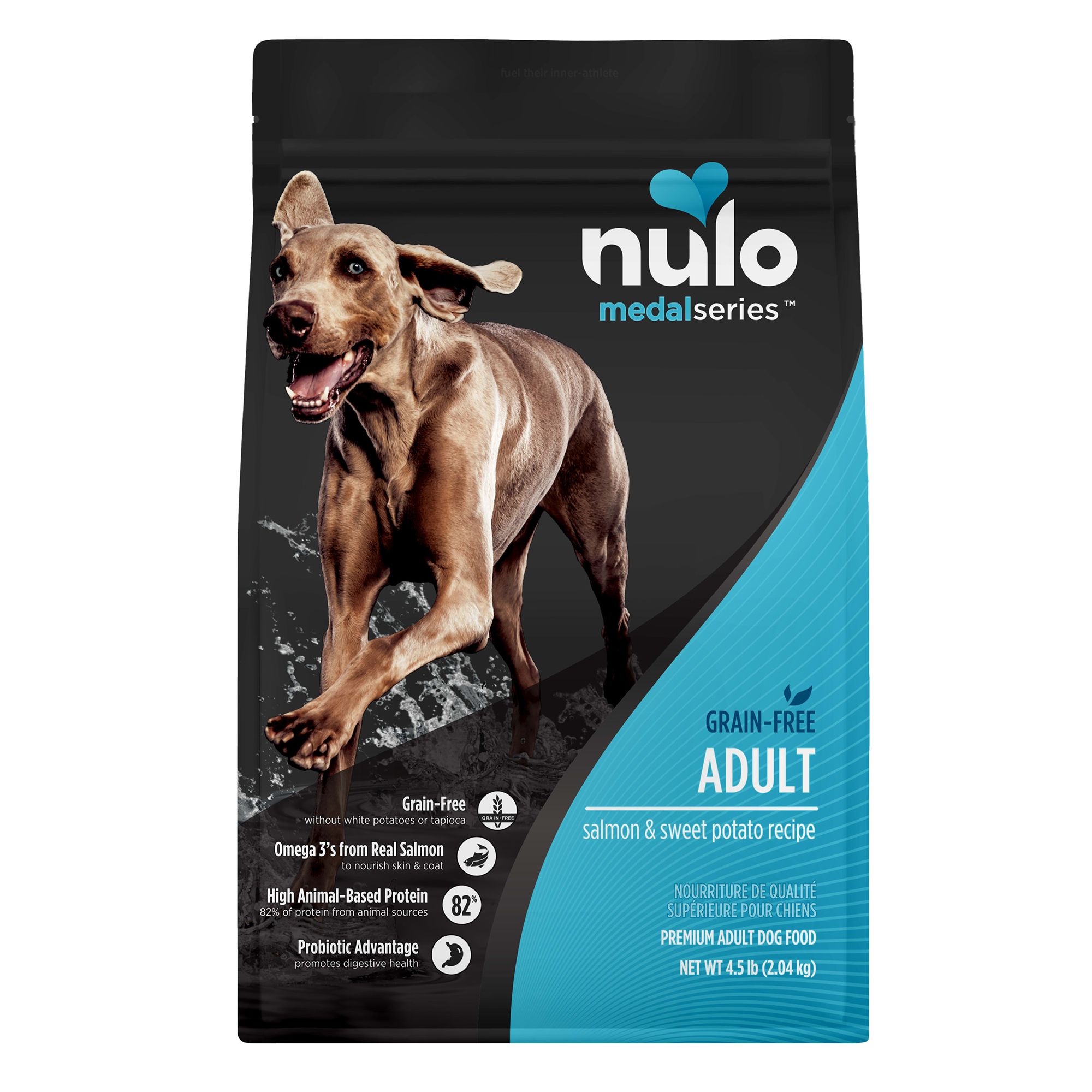 Nulo MedalSeries High Protein Dry Dog Food - Grain Free Salmon and Sweet Potato Recipe, size: 4.5 lbs | PetSmart