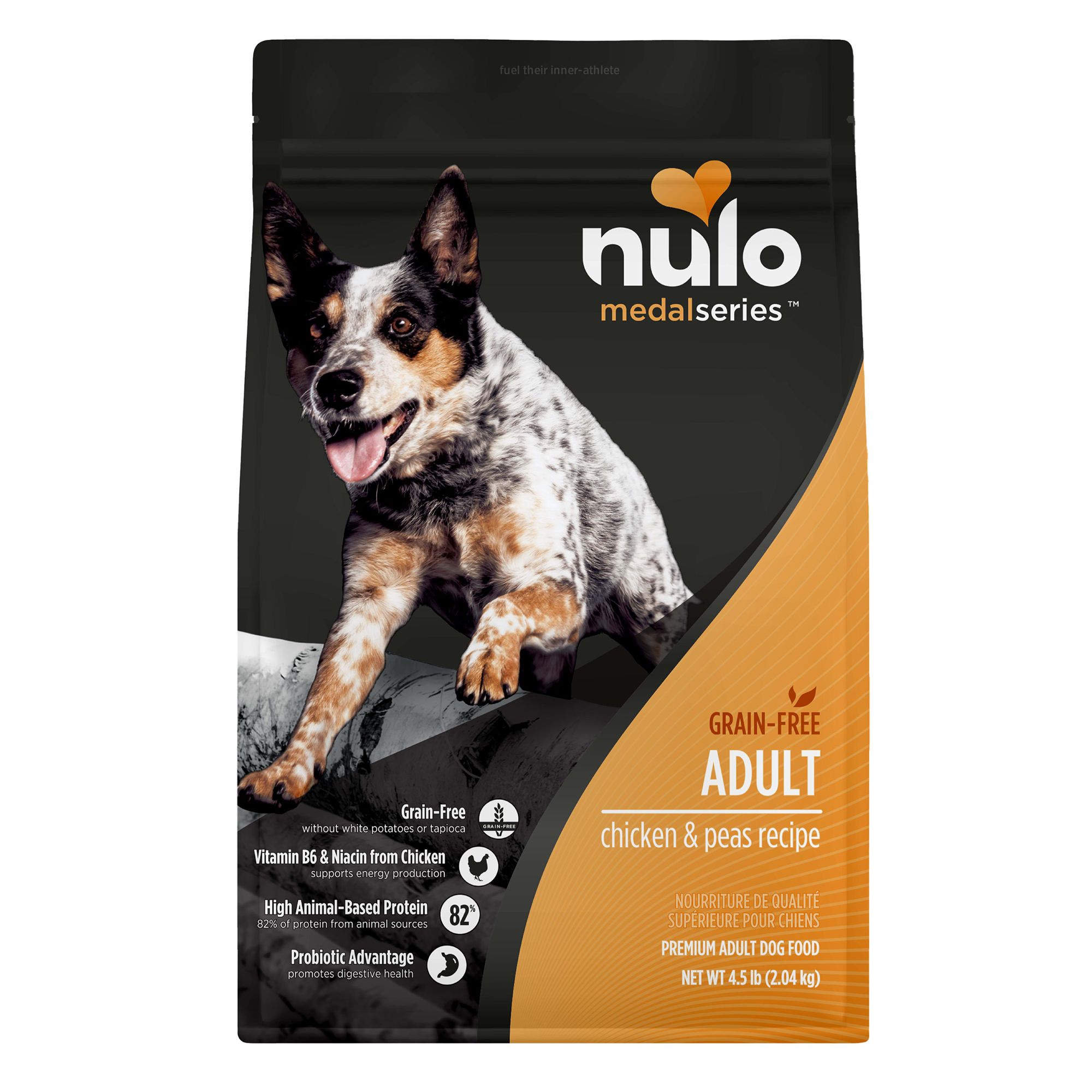 Nulo MedalSeries High Protein Dry Dog Food - Chicken and Peas Recipe, size: 4.5 lbs | PetSmart