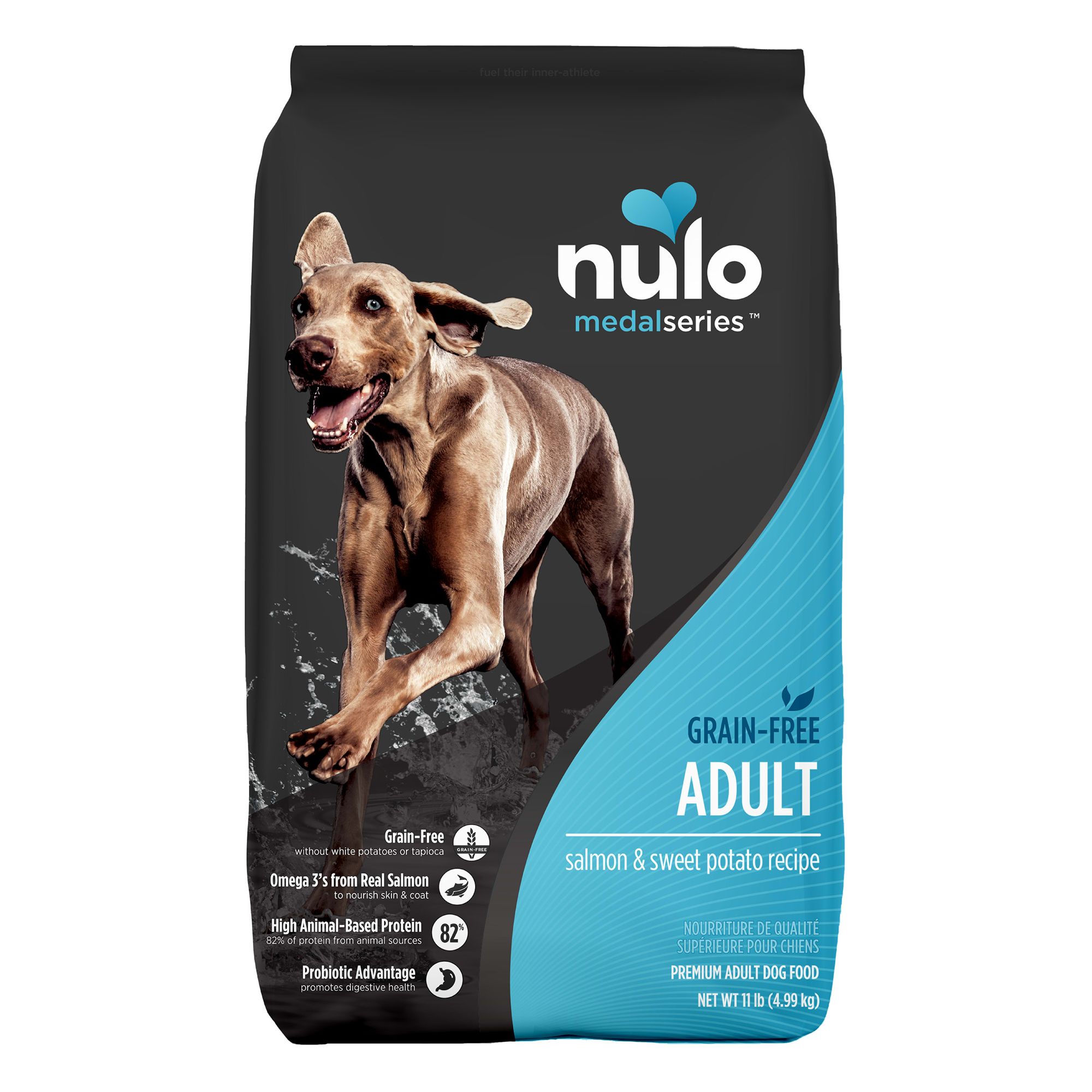 Nulo MedalSeries High Protein Dry Dog Food - Grain Free Salmon and Sweet Potato Recipe, size: 11 lbs | PetSmart