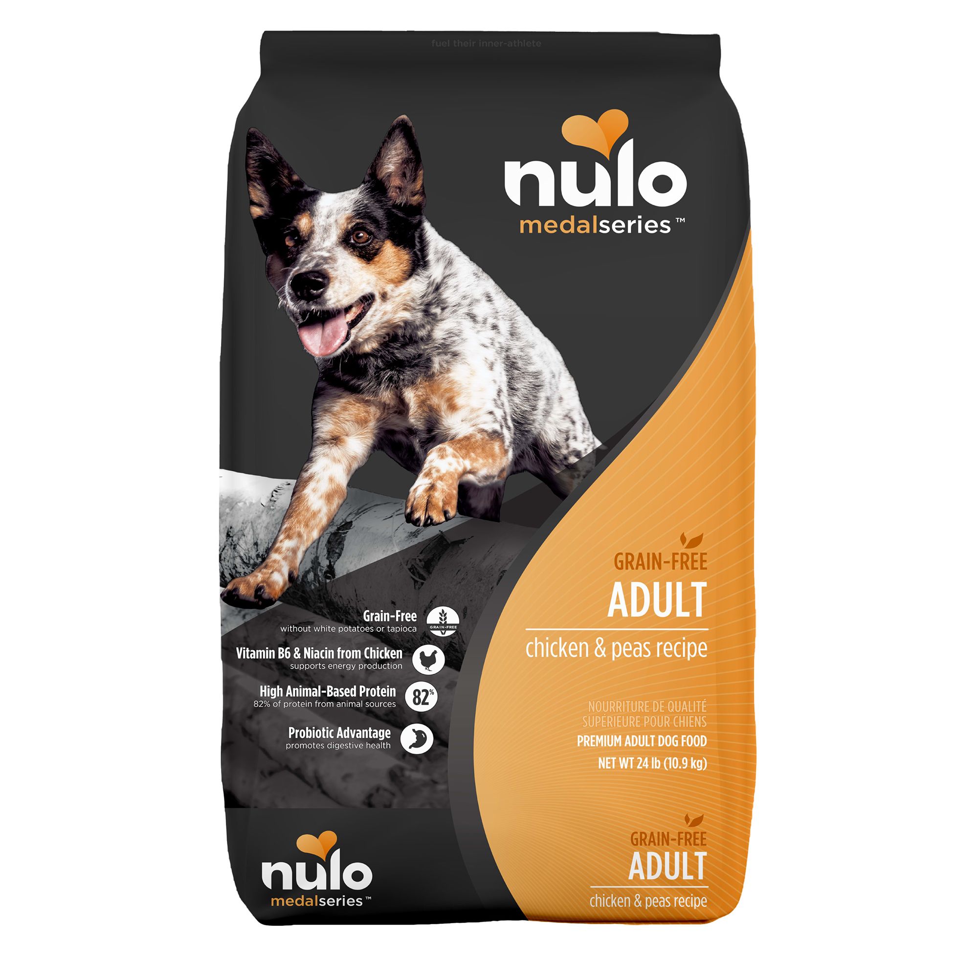 Nulo MedalSeries High Protein Dry Dog Food - Chicken and Peas Recipe, size: 24 lbs | PetSmart