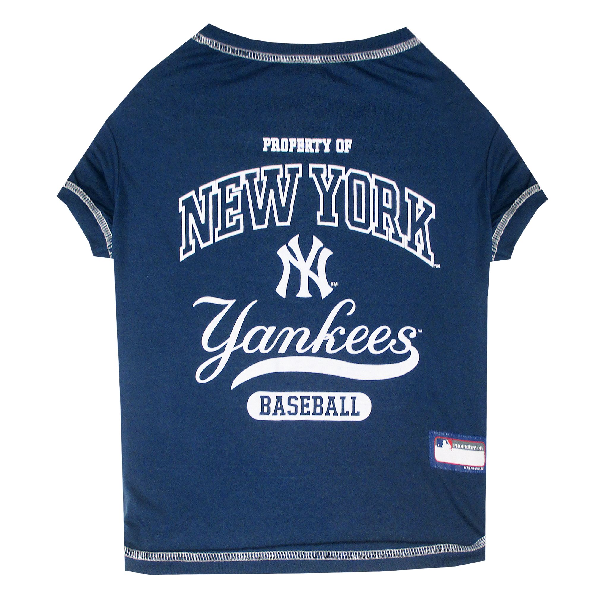 Pets First New York Yankees MLB Team T-Shirt, Size: XS | PetSmart