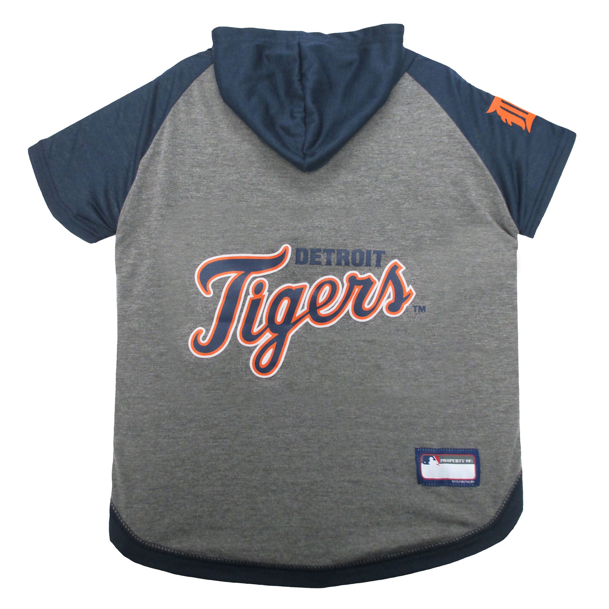 Pets First Detroit Tigers MLB Hoody T-Shirt, Size: XS | PetSmart
