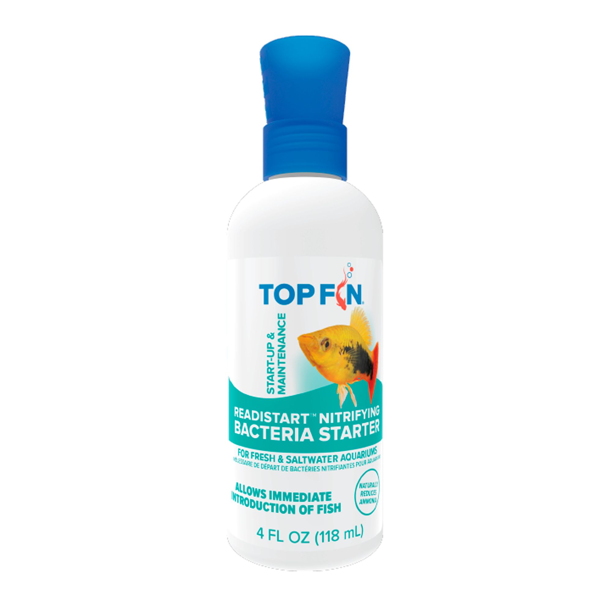 Top Fin Readistart Aquarium Tank Nitrifying Bacteria Starter - 4-8 oz, Size: 4 Fl oz | PetSmart