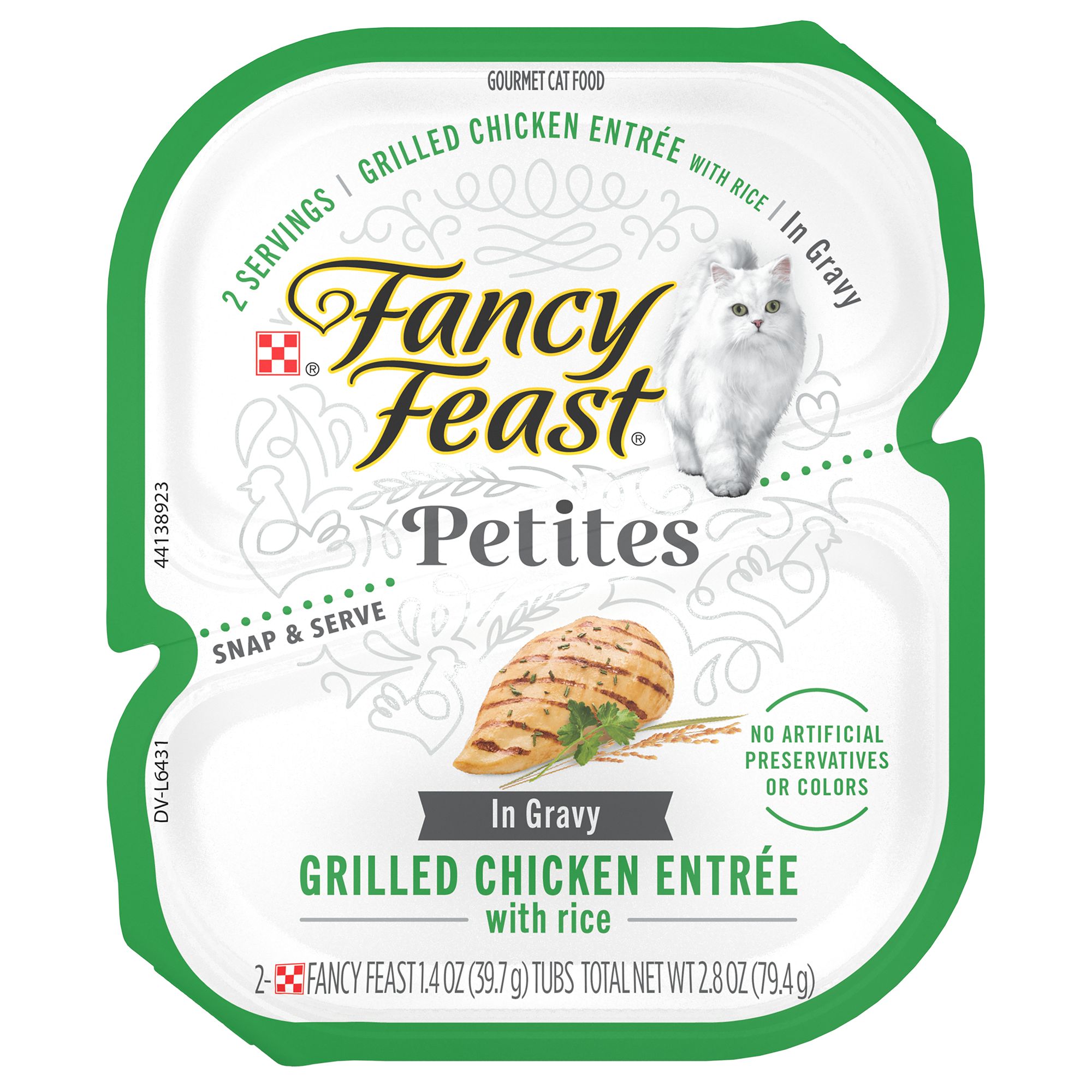 Fancy Feast Petites in Gravy Wet Cat Food - 2.8 oz, Adult, Flavor: Chicken | PetSmart