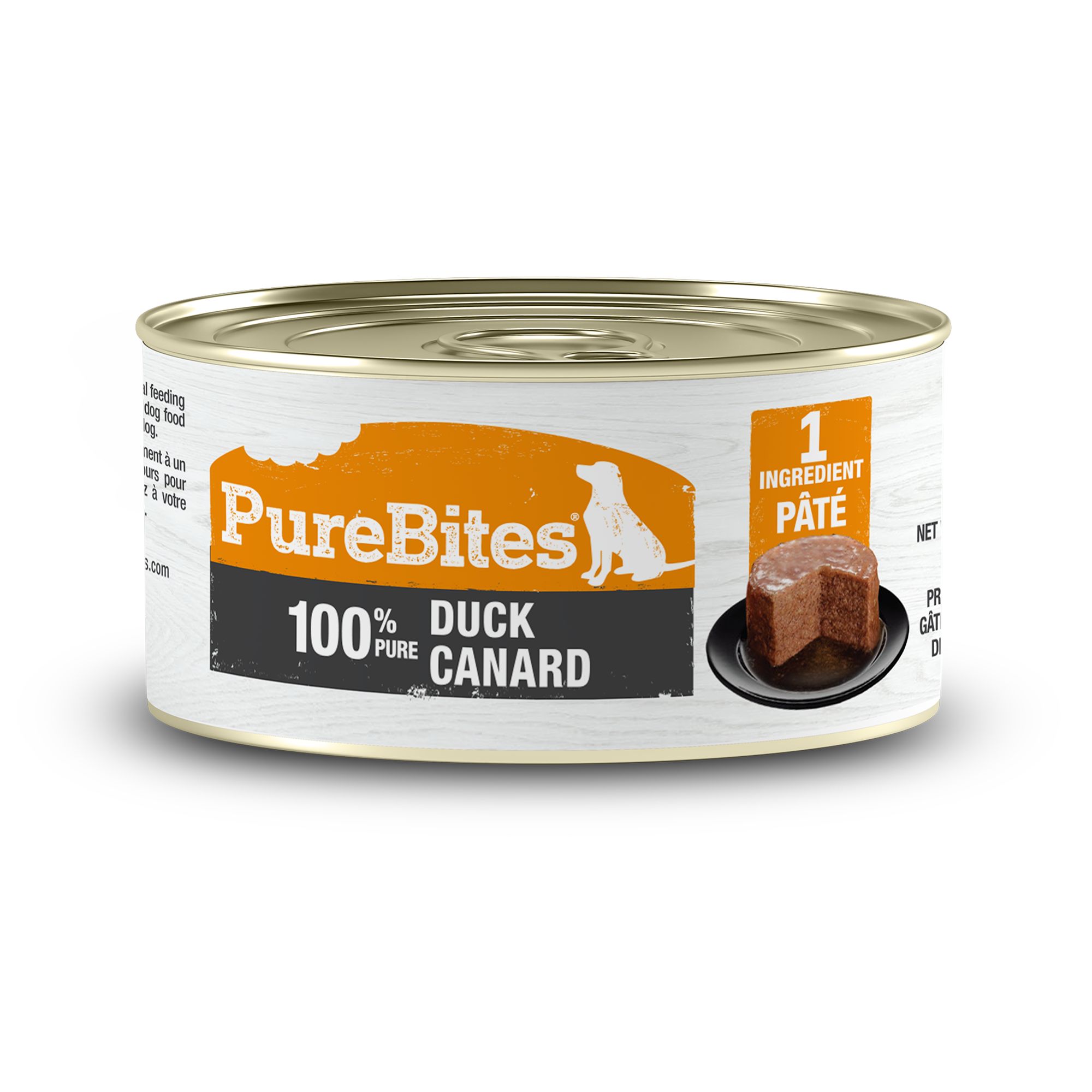 PureBites Pure Protein Duck Pate Adult Dog Food Topper, size: 71 g | PetSmart