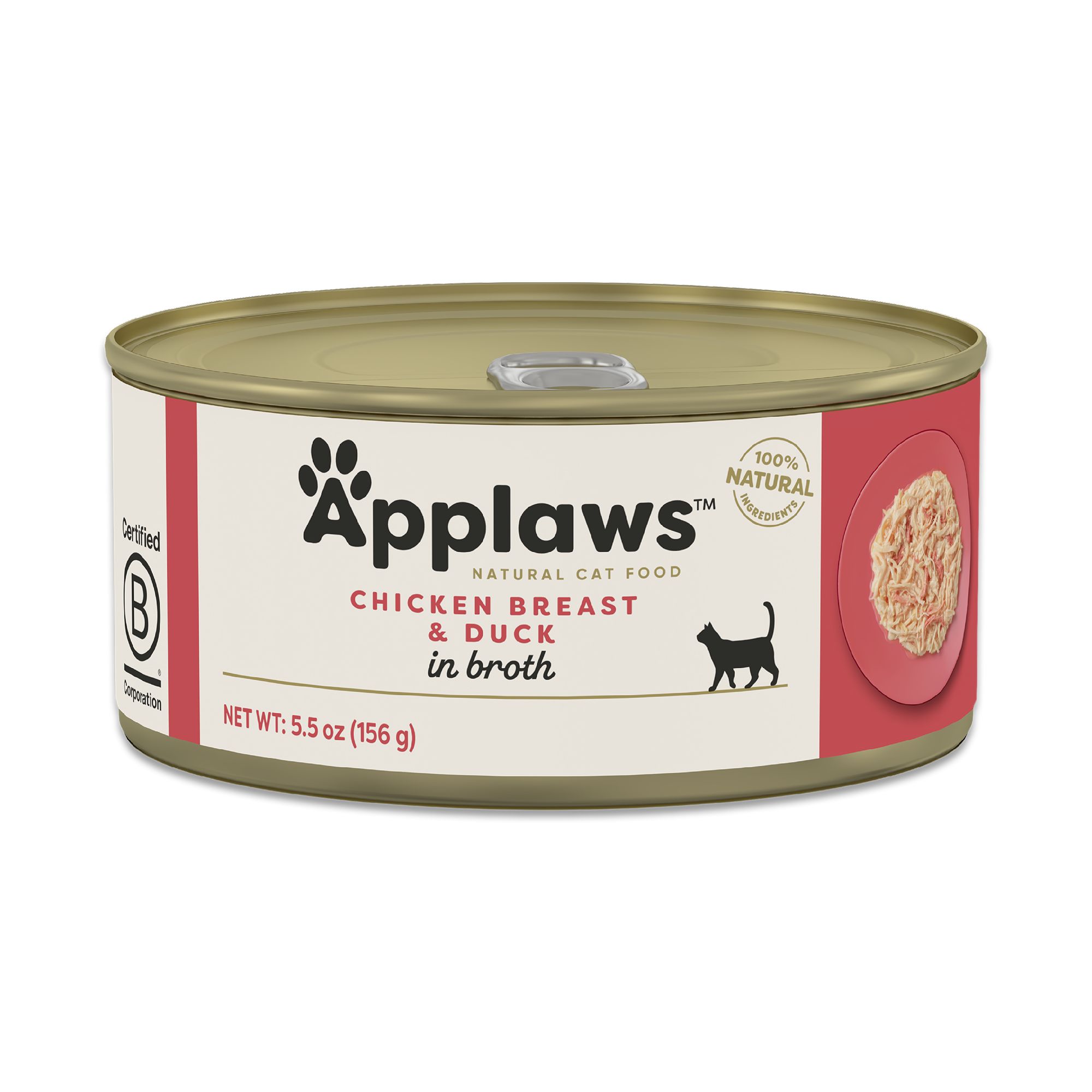 Applaws Wet Cat Food - Natural, Limited Ingredient, 5.5 oz, Chicken and Duck Flavor | PetSmart