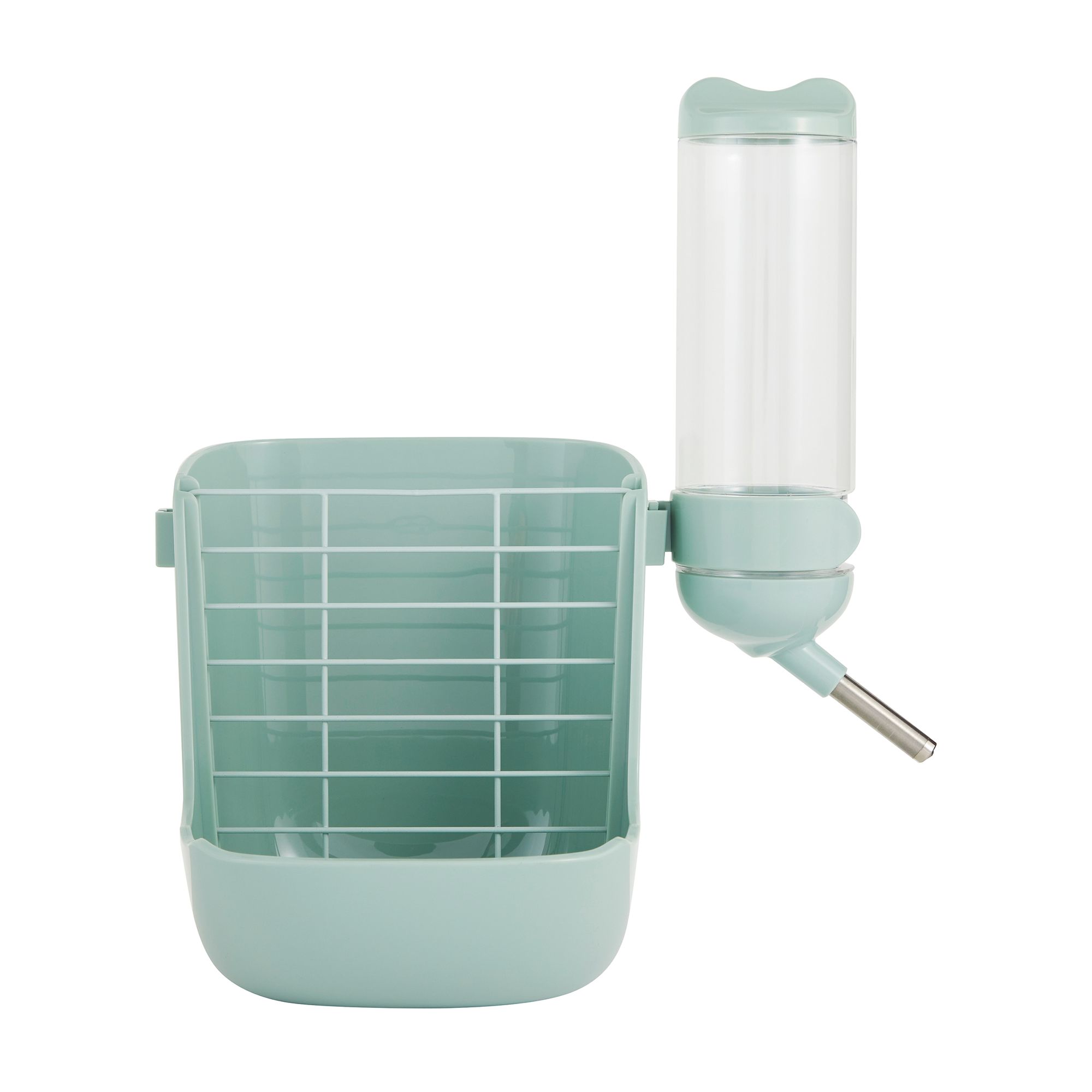 Full Cheeks; Small Pet 2-in-1 Drink and Dine Hay Water Dispenser, Size: 16 Fl oz | PetSmart