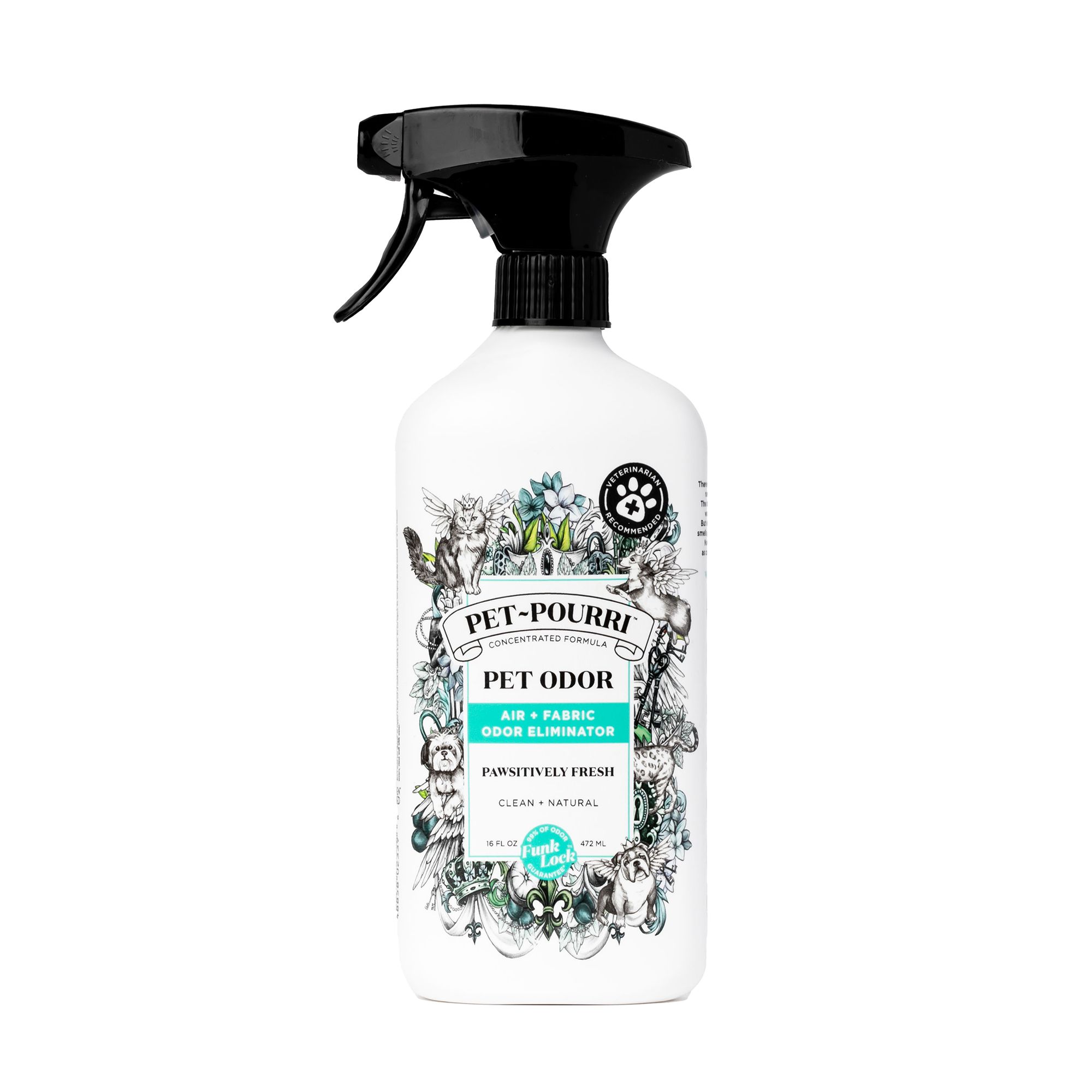 Pet-Pourri Air + Fabric Spray Odor Eliminator, size: 16 fl oz | PetSmart