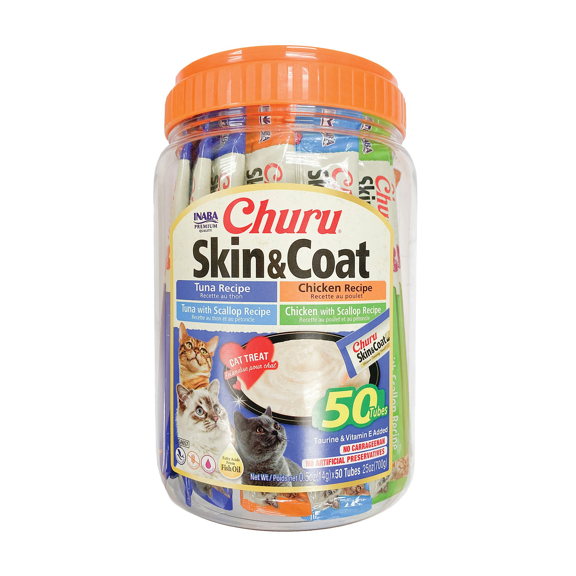 Inaba Churu Creamy Puree Lickable Cat Treat - Variety Pack, size: 25 oz | PetSmart