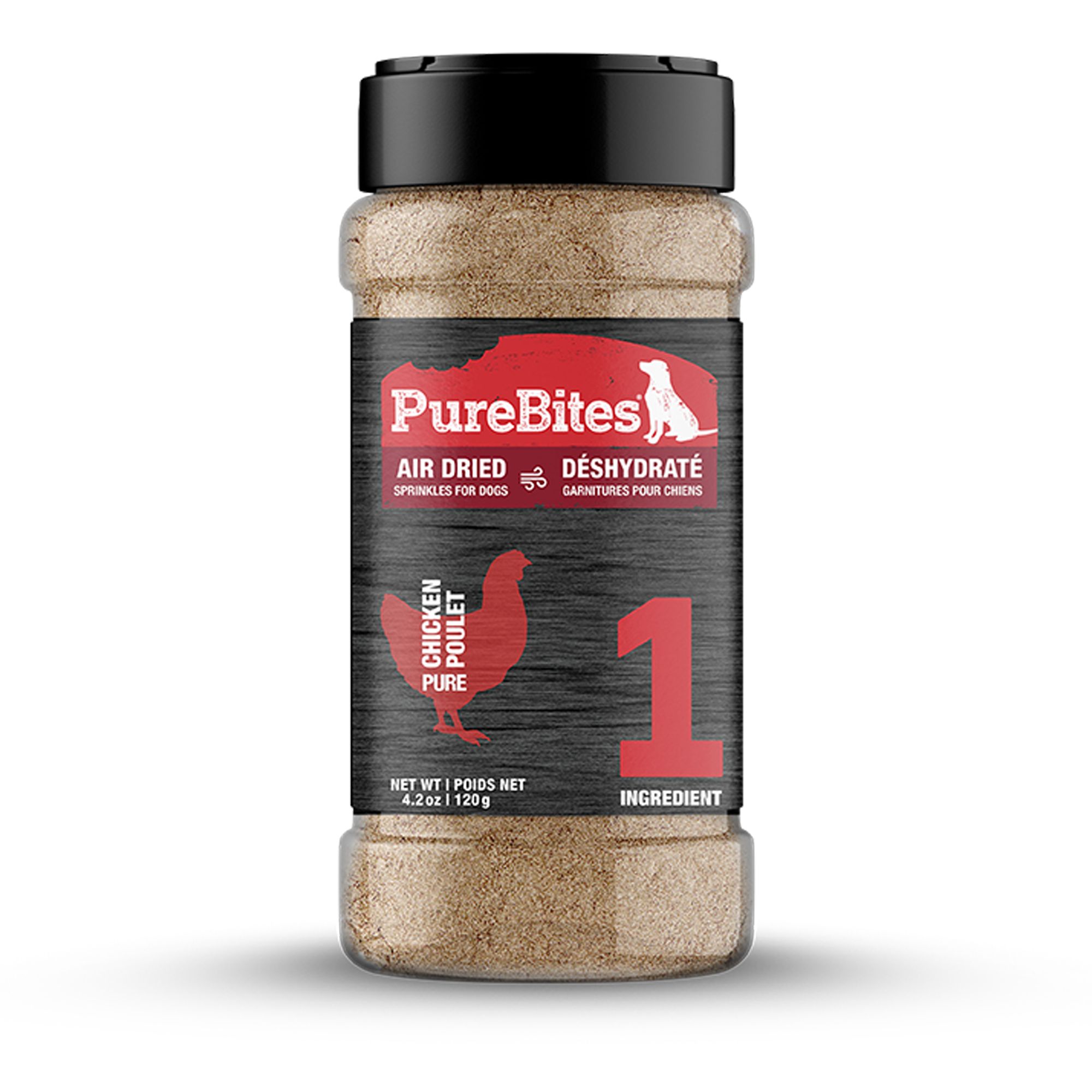 PureBites Sprinkles Dog Treats, Chicken, size: 100 g | PetSmart