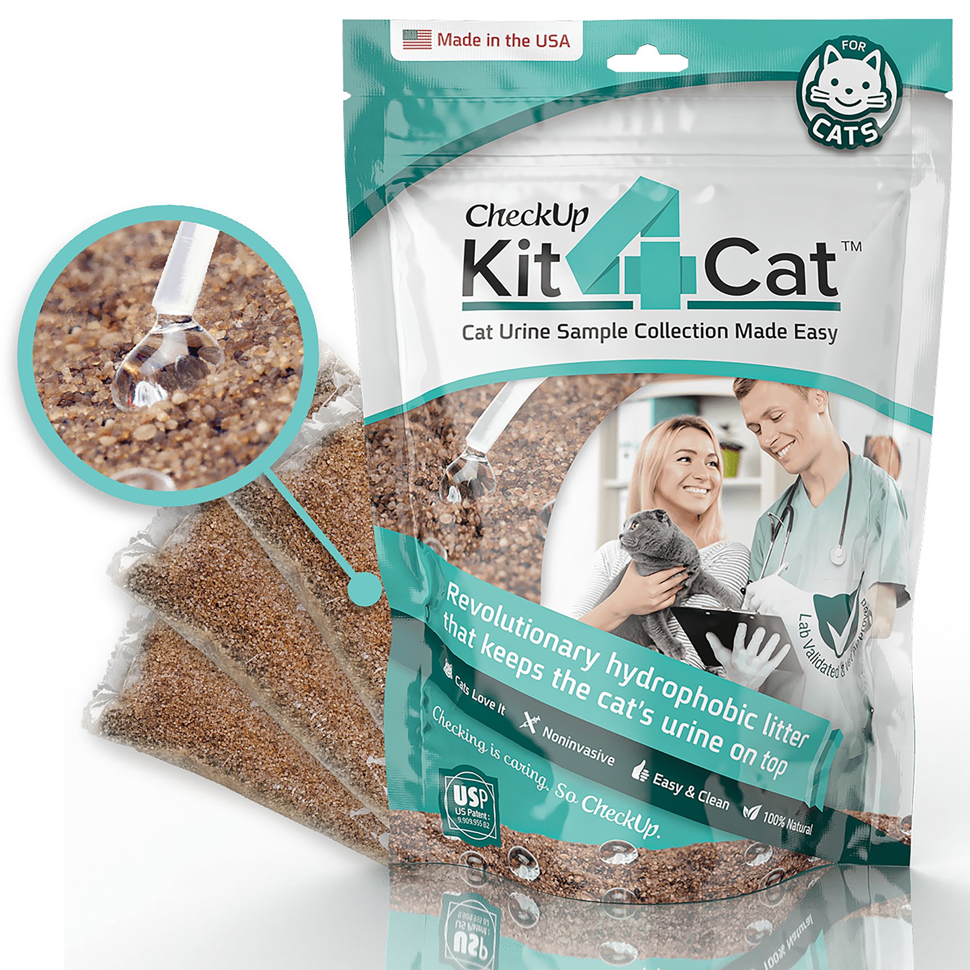 Kit4Cat Cat Urine Sample Collection Kit - Testing 2Lb Bag in Sand | PetSmart