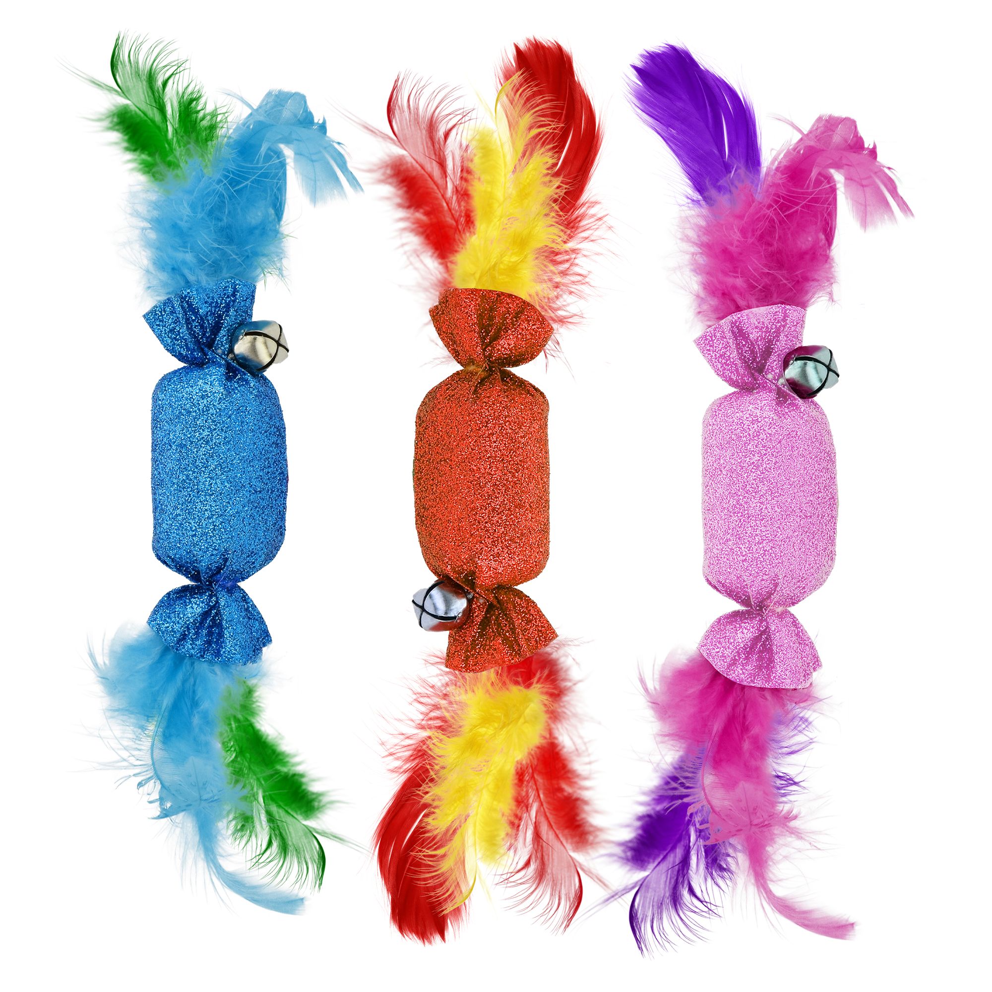 Multipet Assorted Plush Candy Cat Toys | PetSmart