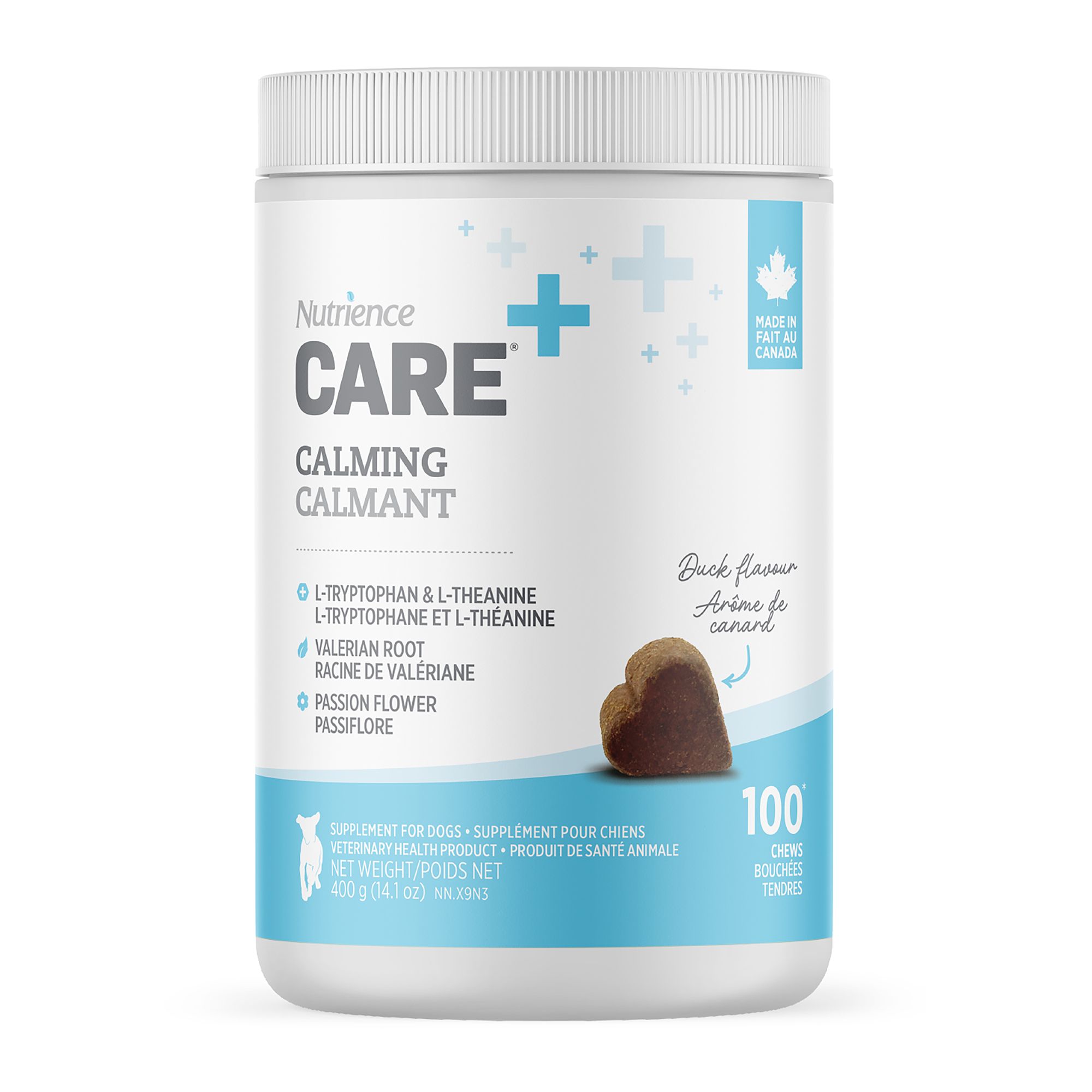 Nutrience Care Calming Supplement Chews for Dogs - Duck, 100 count | PetSmart