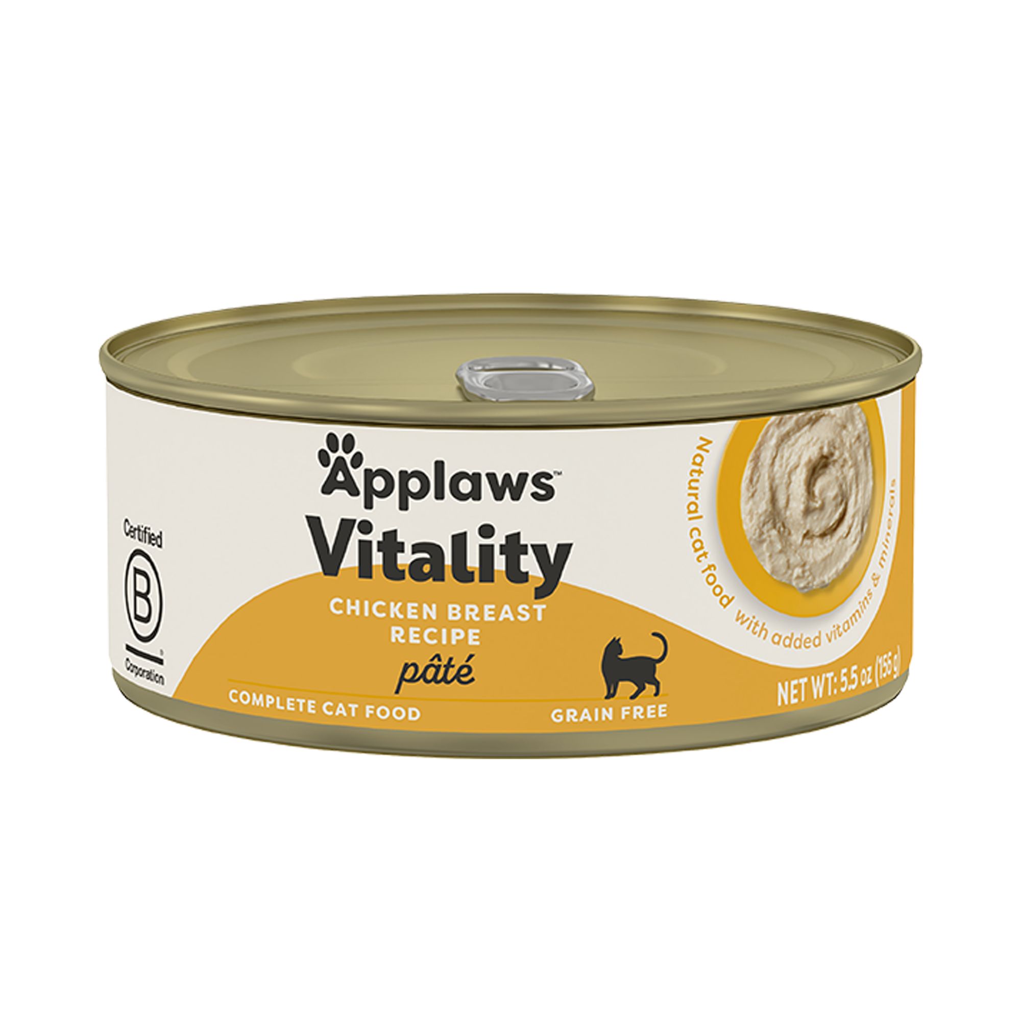 Applaws Vitality Adult Cat Wet Food - Pate, 5.5 Oz, Chicken Flavor | PetSmart