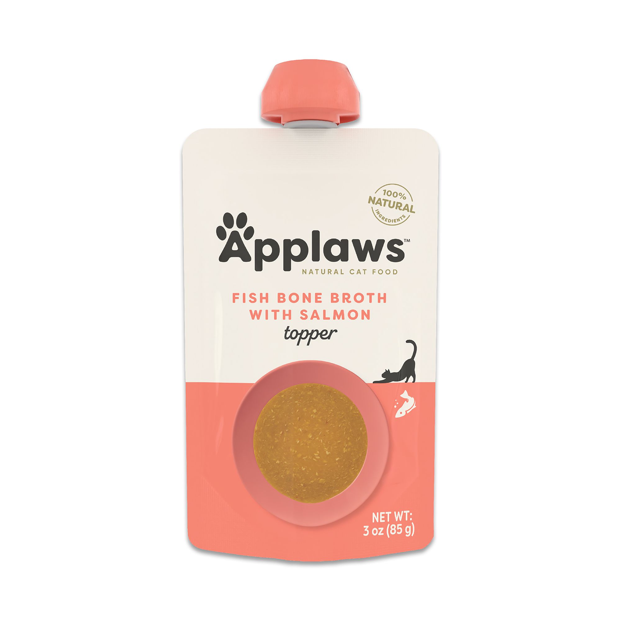 Applaws Bone Broth Cat Food Complement - Natural, Limited Ingredient, 3 oz, Salmon Flavor | PetSmart