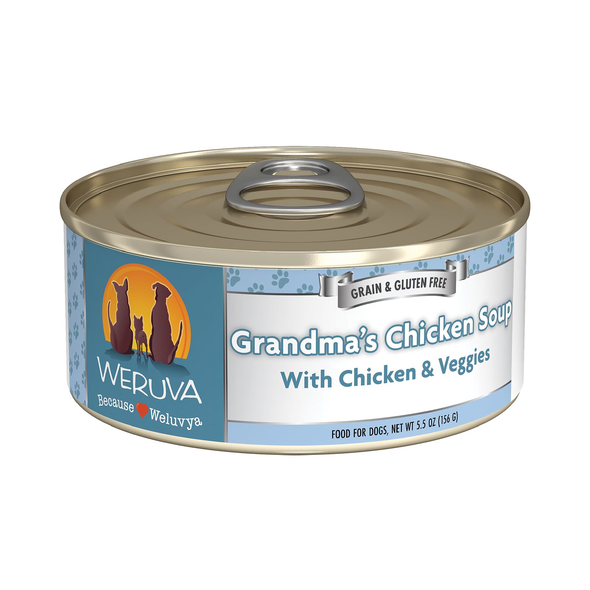 Weruva Dog Classic Adult Wet Dog Food - Grain Free, Shreds in Pumpkin Soup, 5.5 oz | PetSmart