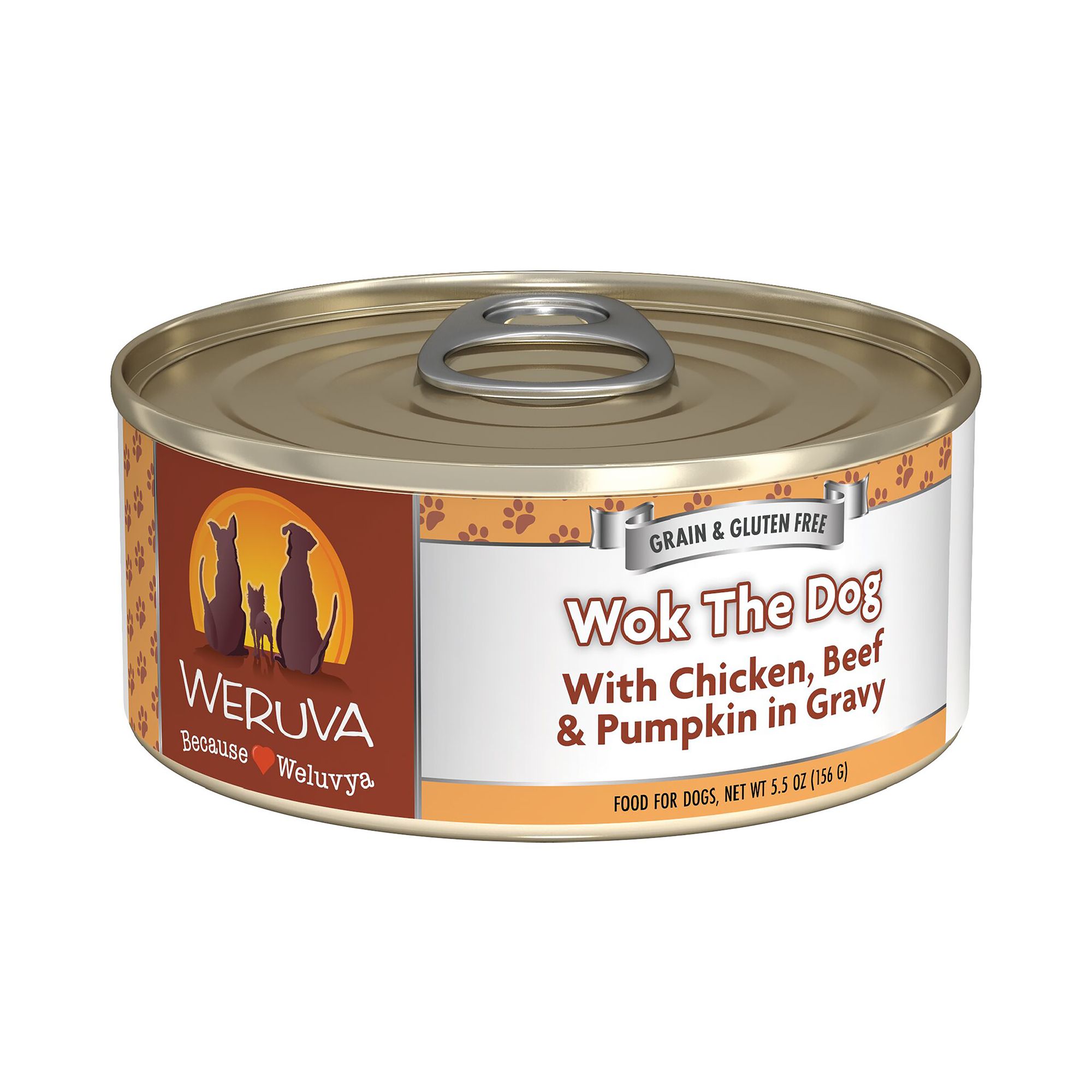 Weruva Dog Classic Adult Wet Dog Food - Grain Free, Shreds in Gravy, 5.5 oz, Chicken and Beef Flavor | PetSmart