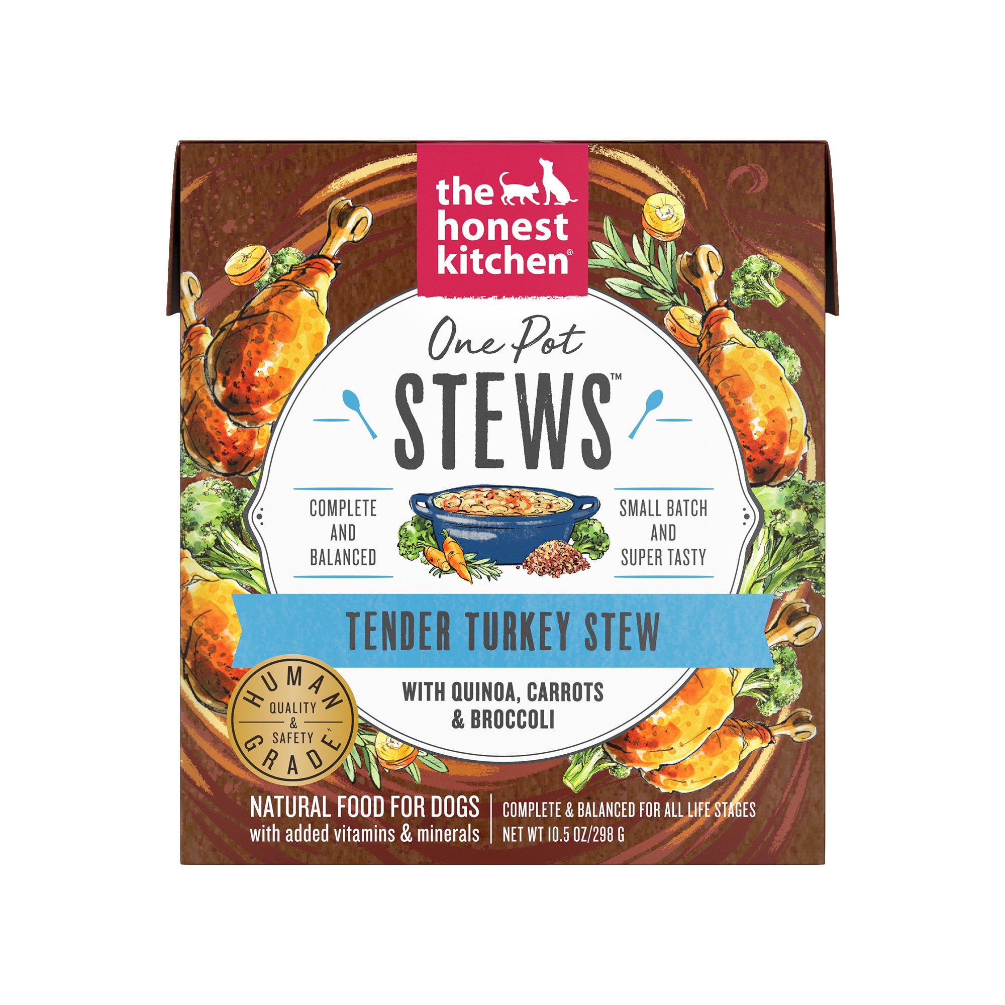 The Honest Kitchen Tender Turkey Stew All Life Stages Wet Dog Food - 10.5 oz | PetSmart
