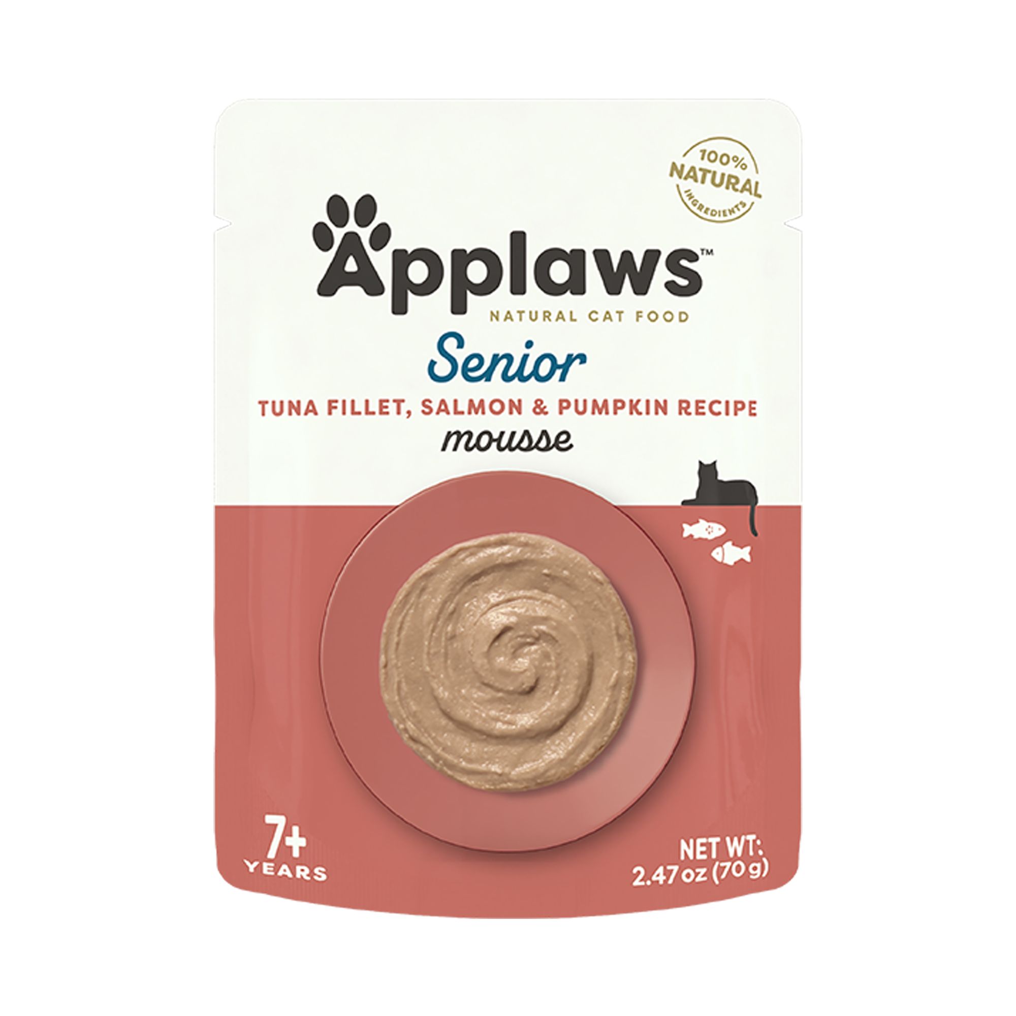 Applaws Cat - Senior, Mousse, Tuna and Salmon, 2.47 OZ | PetSmart