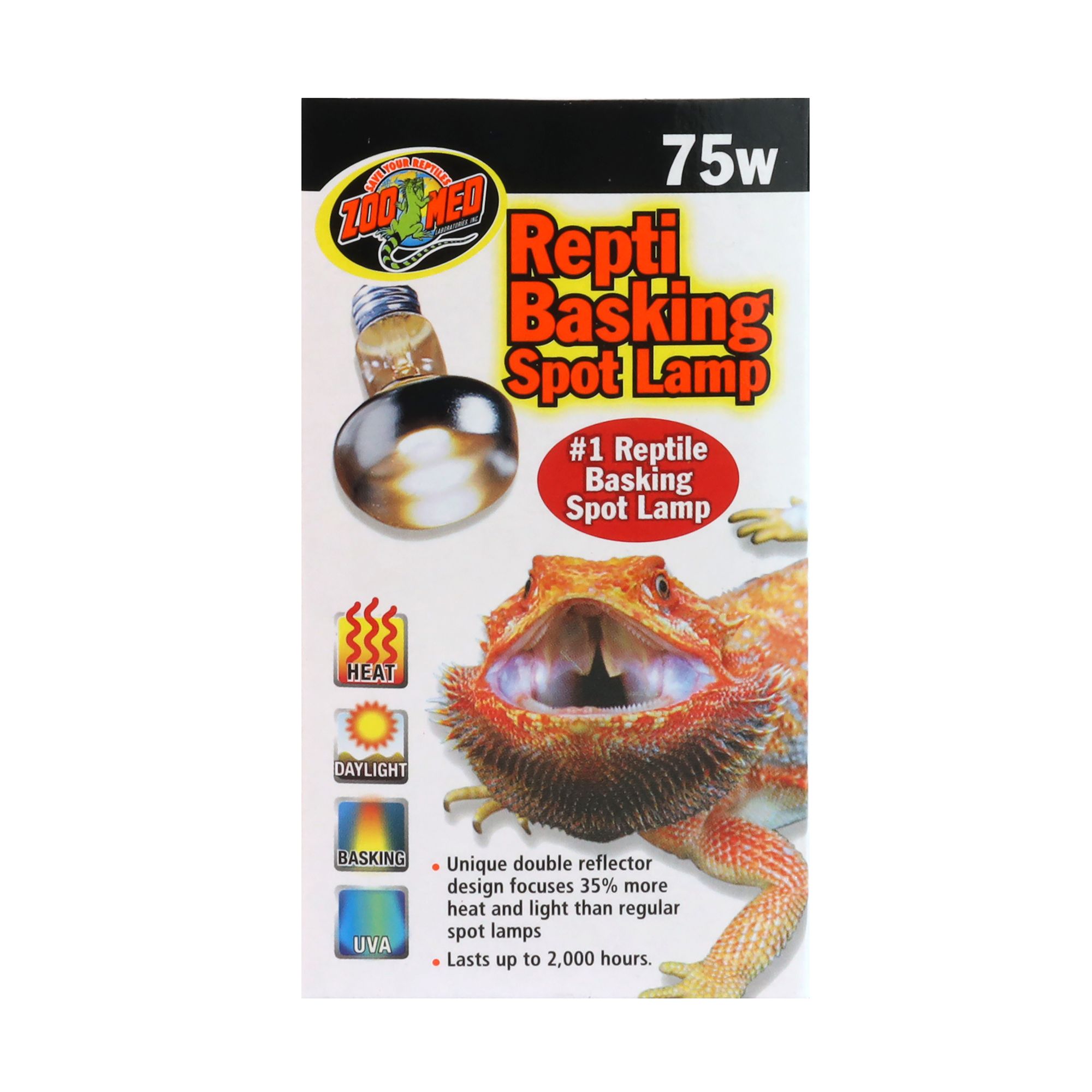 Zoo Med Repti Basking Spot Lamp 75W Bulb – 23% Off