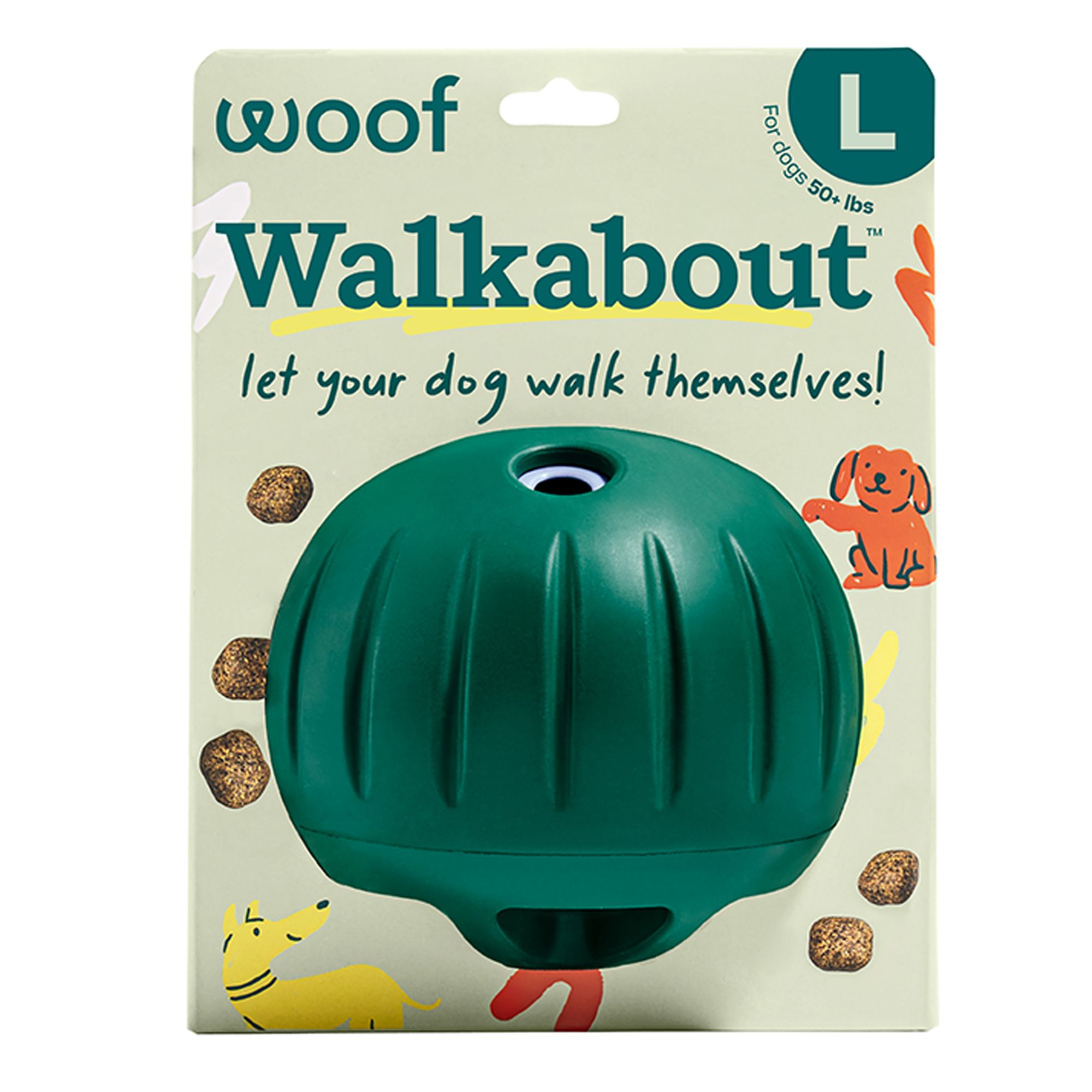 WOOF Walkabout Treat Dispensing Dog Toy, size: Large | PetSmart