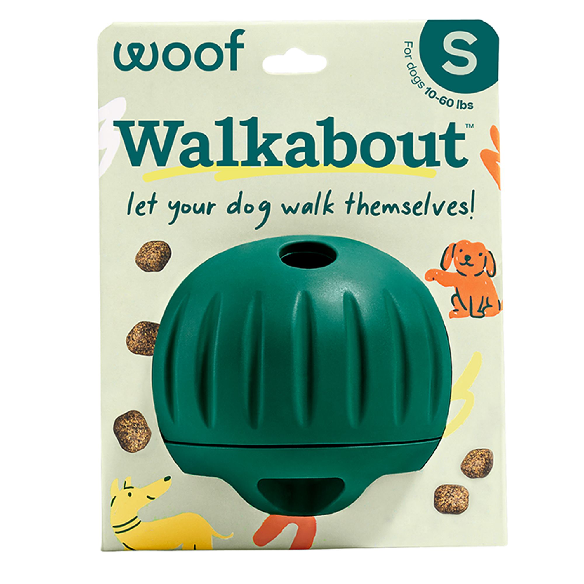 WOOF Walkabout Treat Dispensing Dog Toy, size: Small | PetSmart