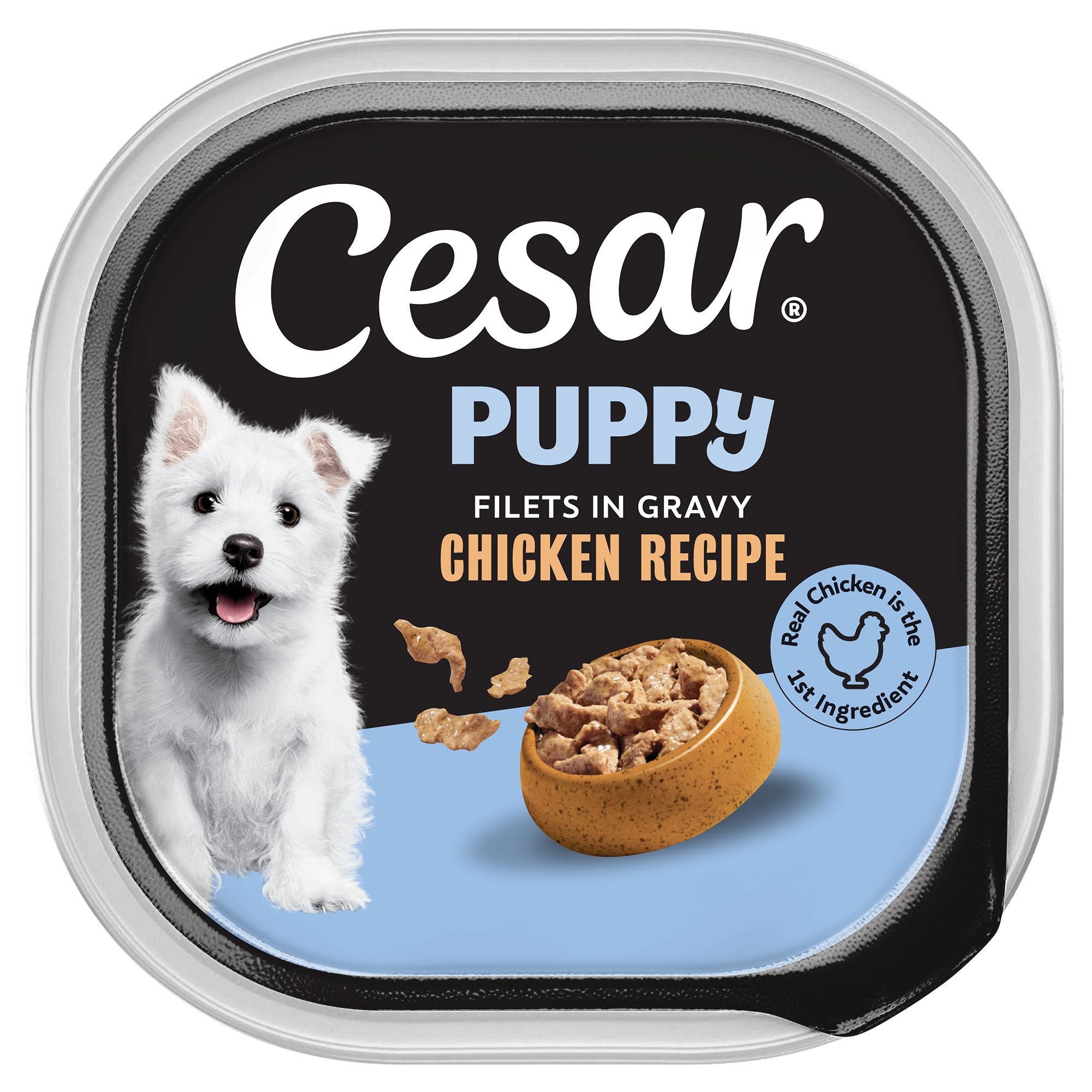 Cesar Puppy Wet Dog Food - Chicken 3.5 oz | PetSmart