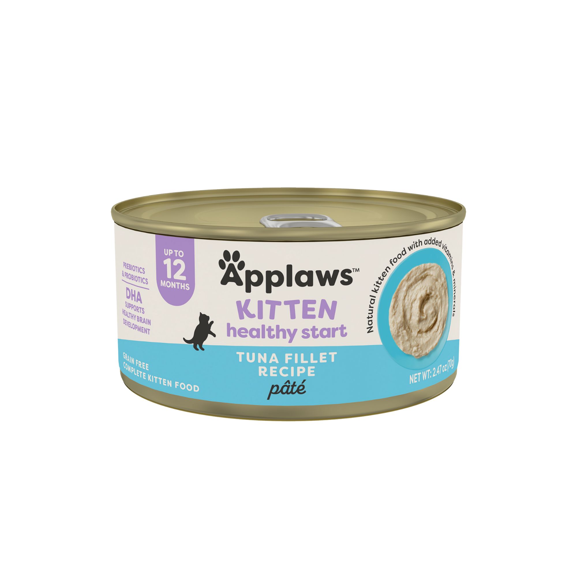 Applaws Kitten Healthy Start Cat Wet Food - Grain Free, Pate, 2.47 Oz, Tuna Flavor | PetSmart