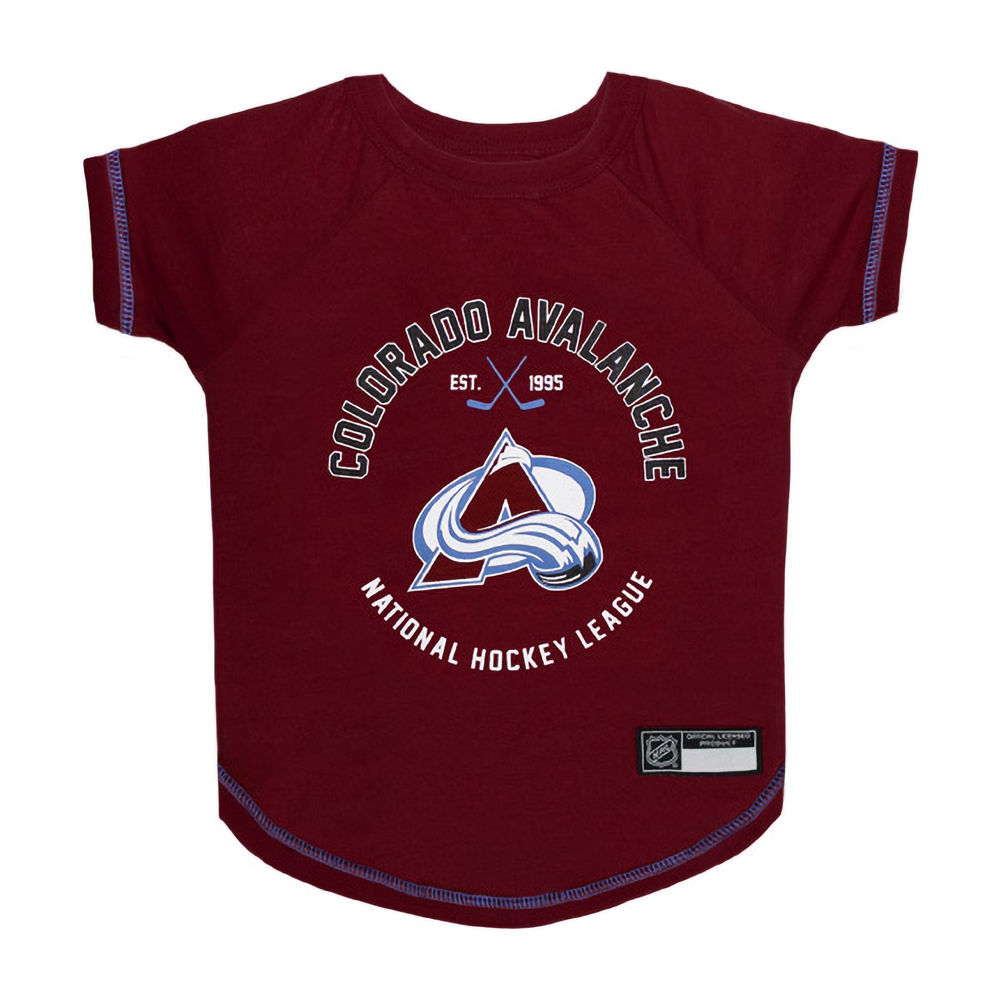 Pets First Colorado Avalanche T-Shirt, Size: Small | PetSmart