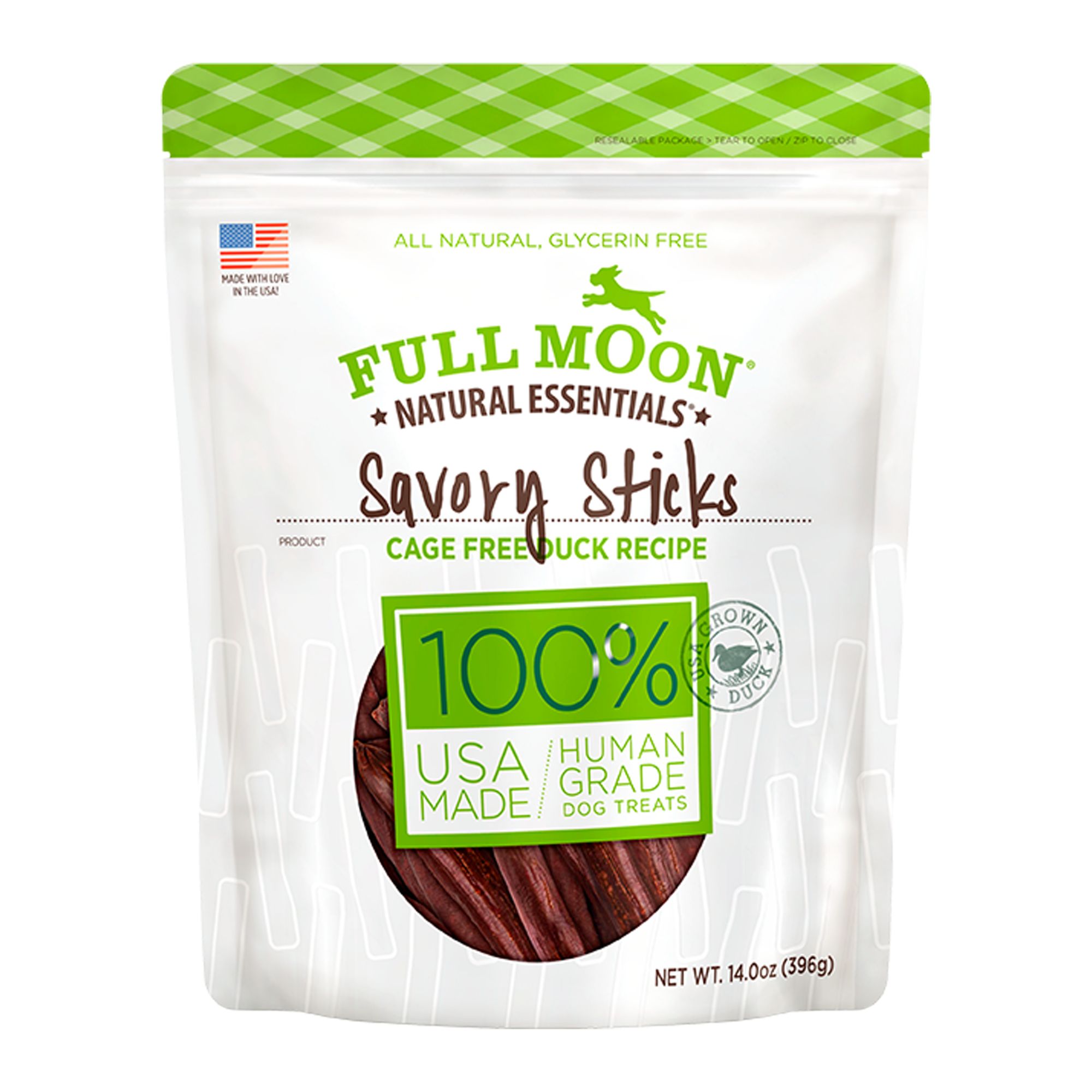 Full Moon All Life Stages Meaty Dog Treats - Savory Duck Sticks 14 oz | PetSmart