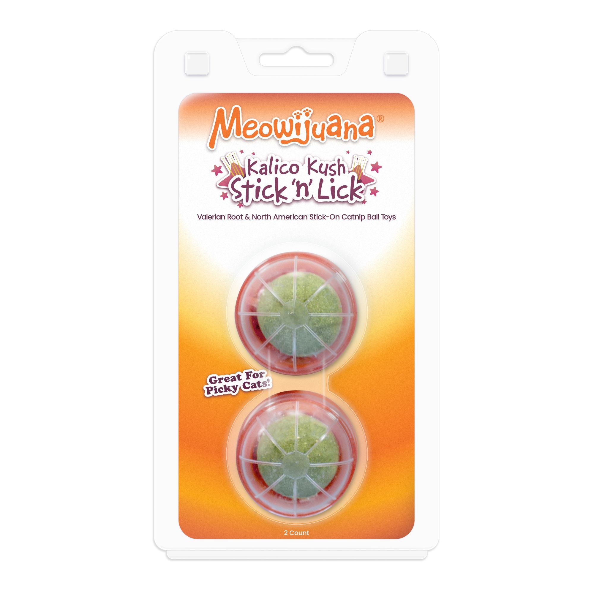 Meowijuana Mewoijuana Kaliko Kush Stick N Lick Cat Toy | PetSmart