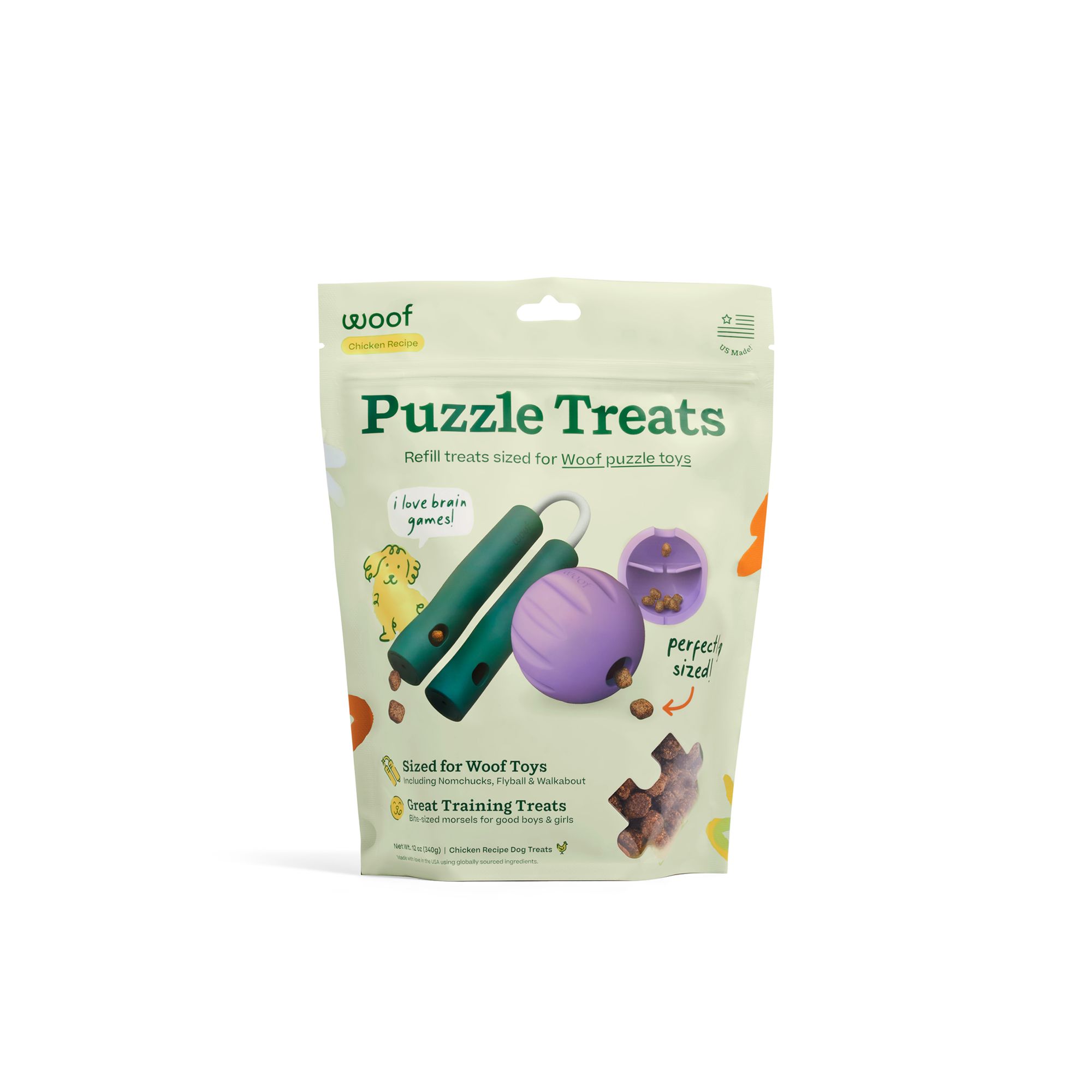 WOOF Forager Puzzle Treats Treat Dispensing Dog Toy | PetSmart